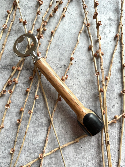 Light Exotic Hardwood Bottle Opener