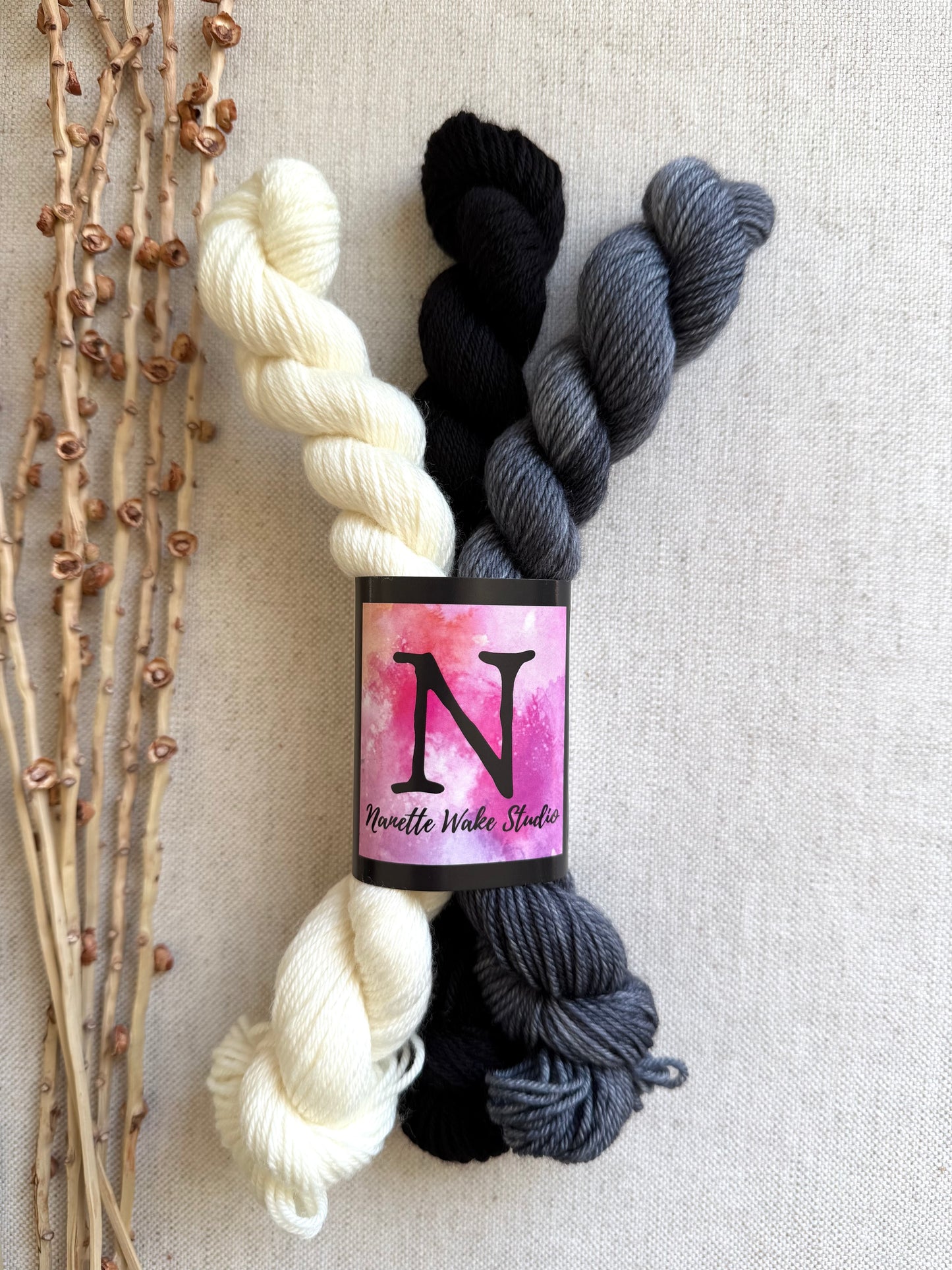 Smokey Beary Gnome - Mini Skein Set