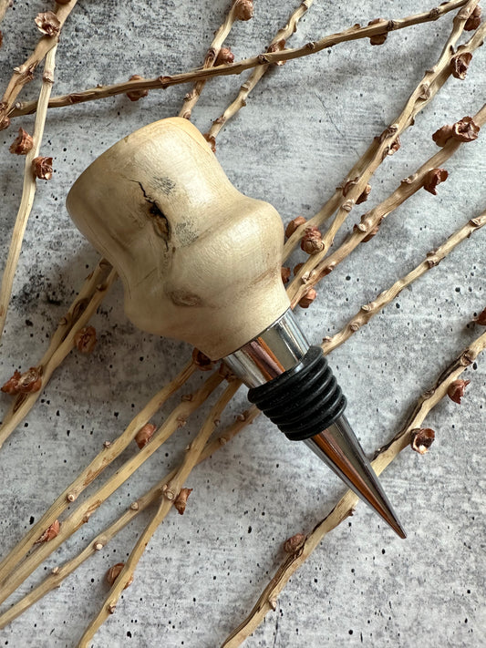 Exotic Hardwood Bottle Stopper