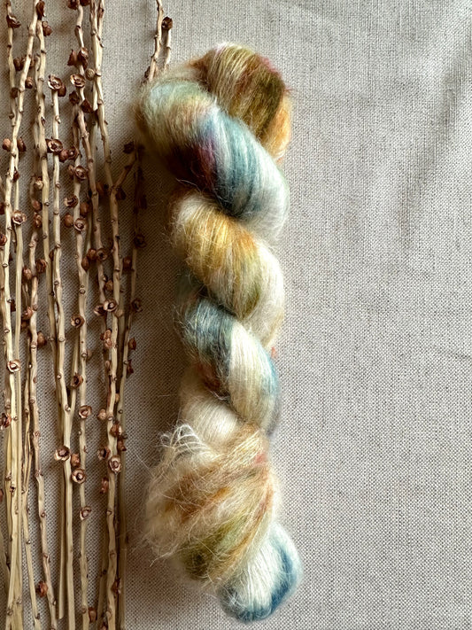 Saddle Bag Suri Alpaca Silk