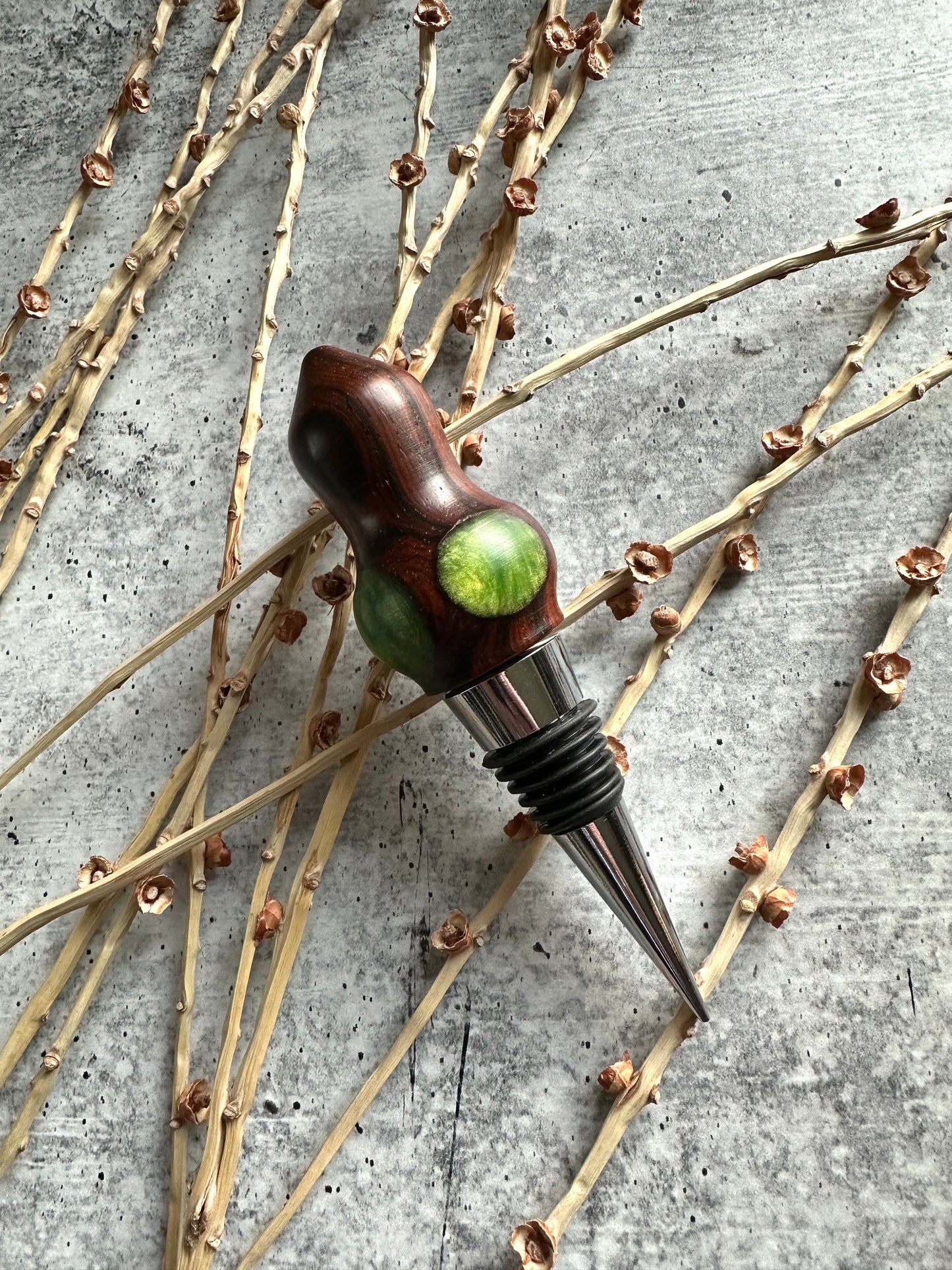 Ironwood Bottle Stopper