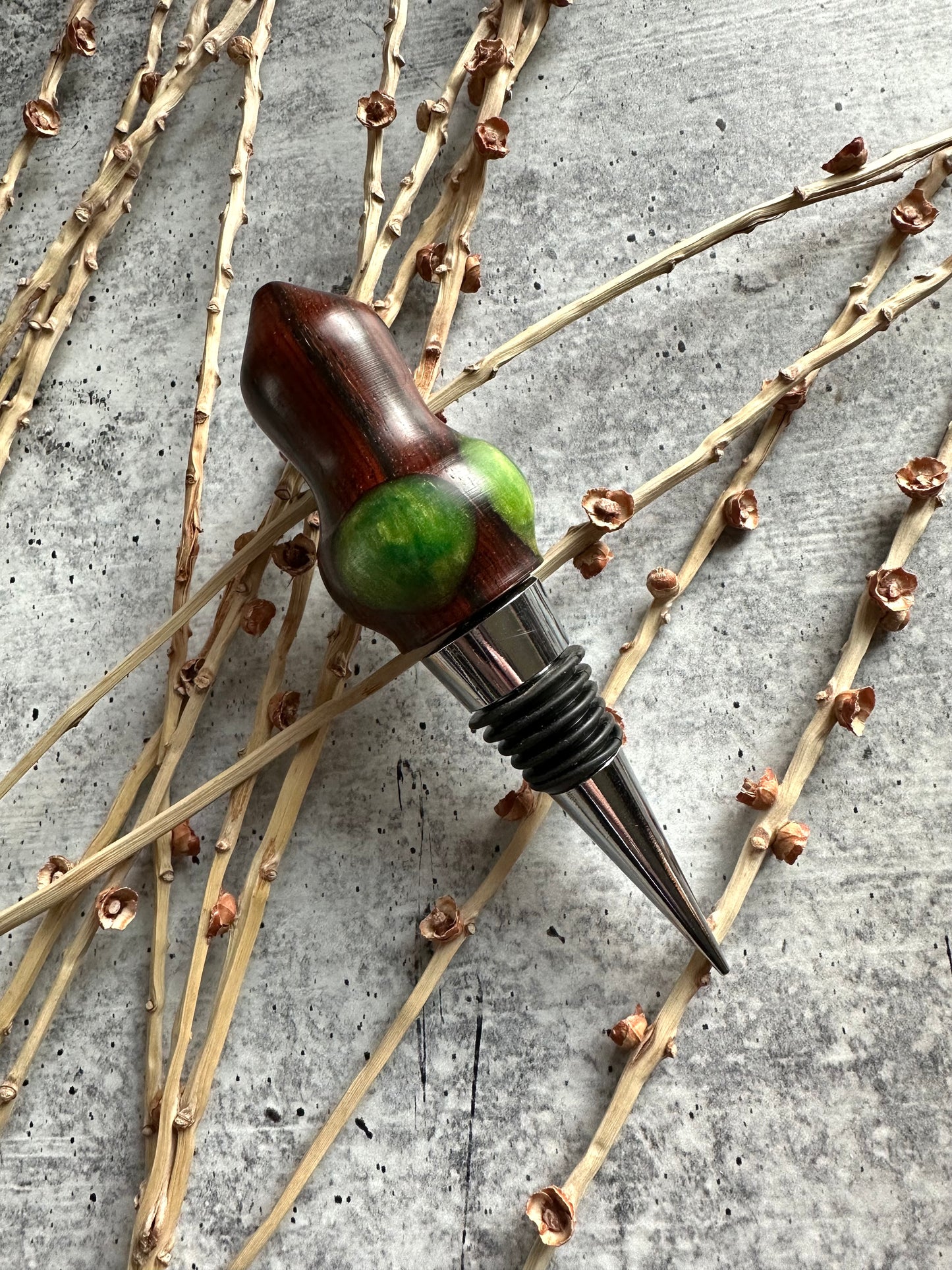 Ironwood Bottle Stopper