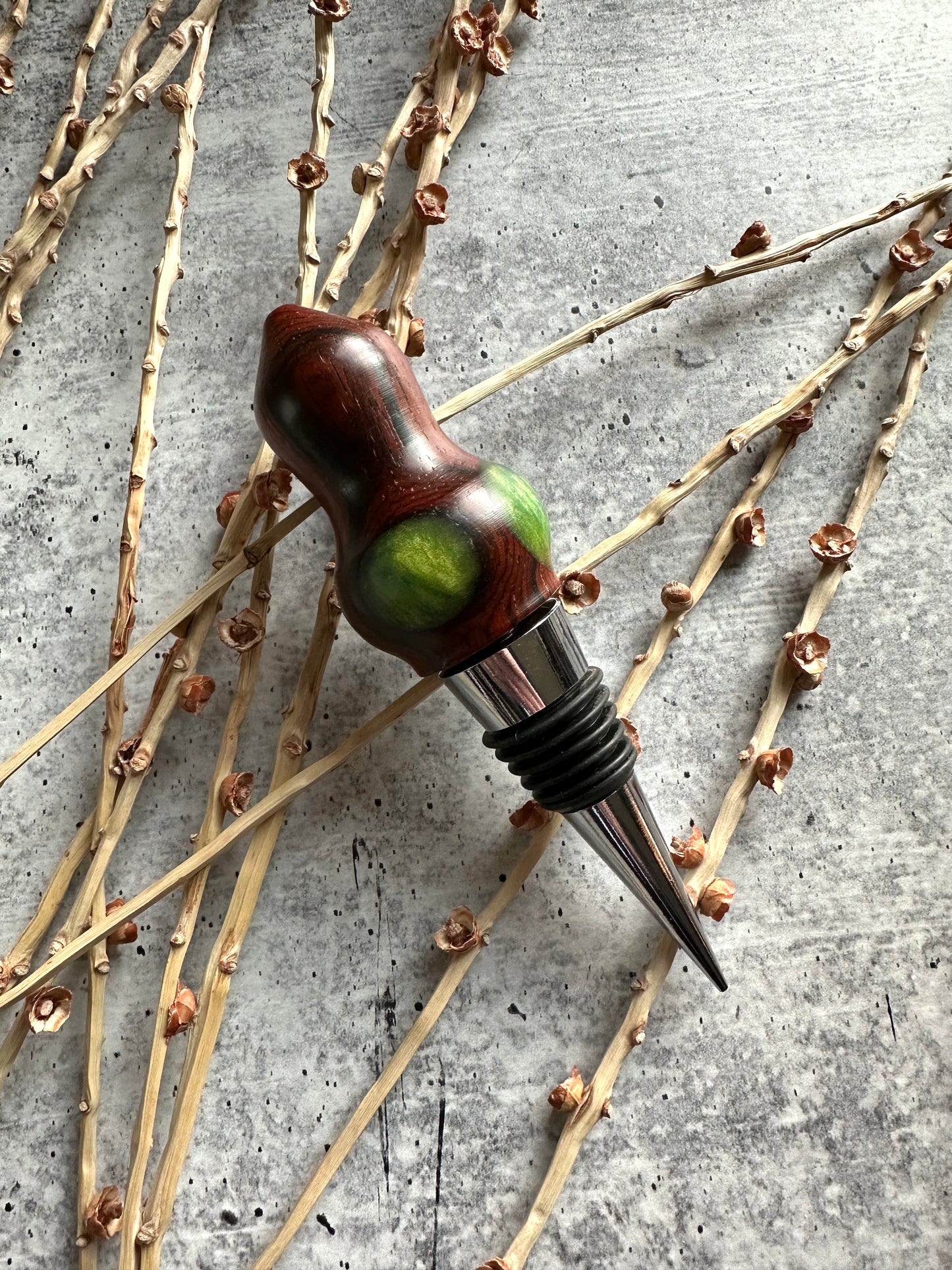 Ironwood Bottle Stopper