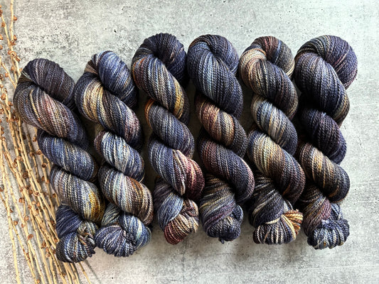 Indigo SW Merino Mulberry Silk