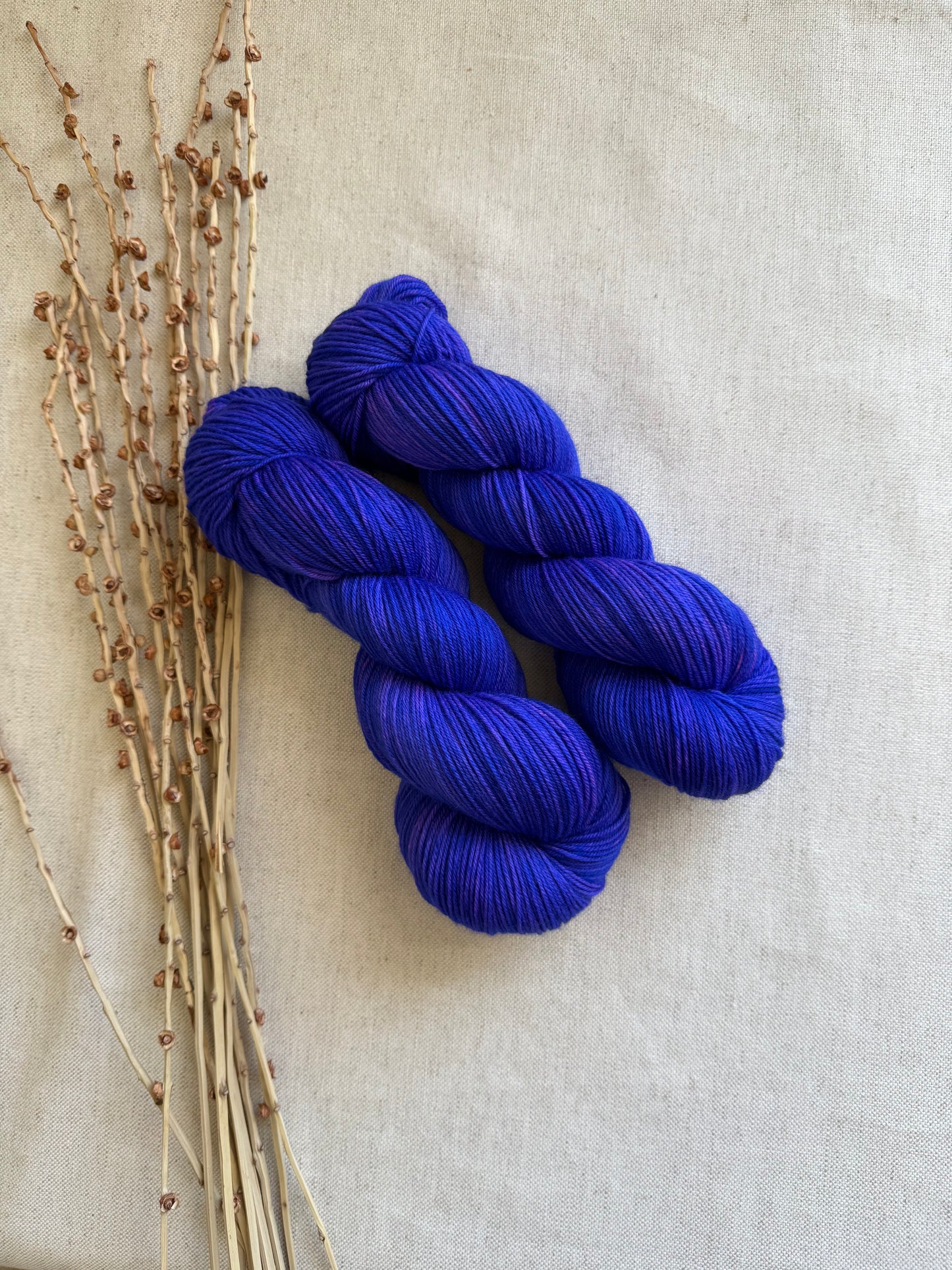 Popping Purple 100g SW Merino Nylon