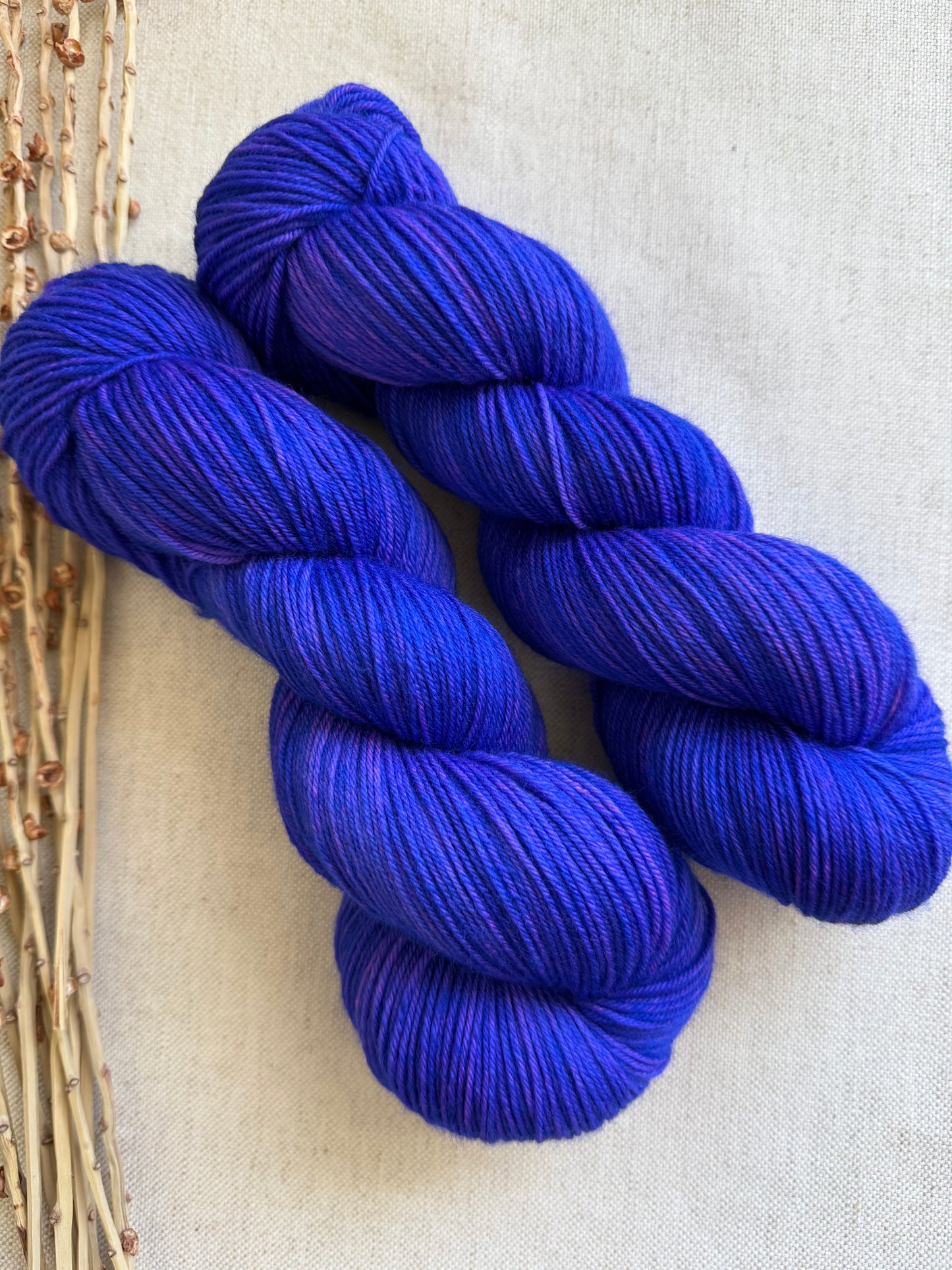 Popping Purple 100g SW Merino Nylon