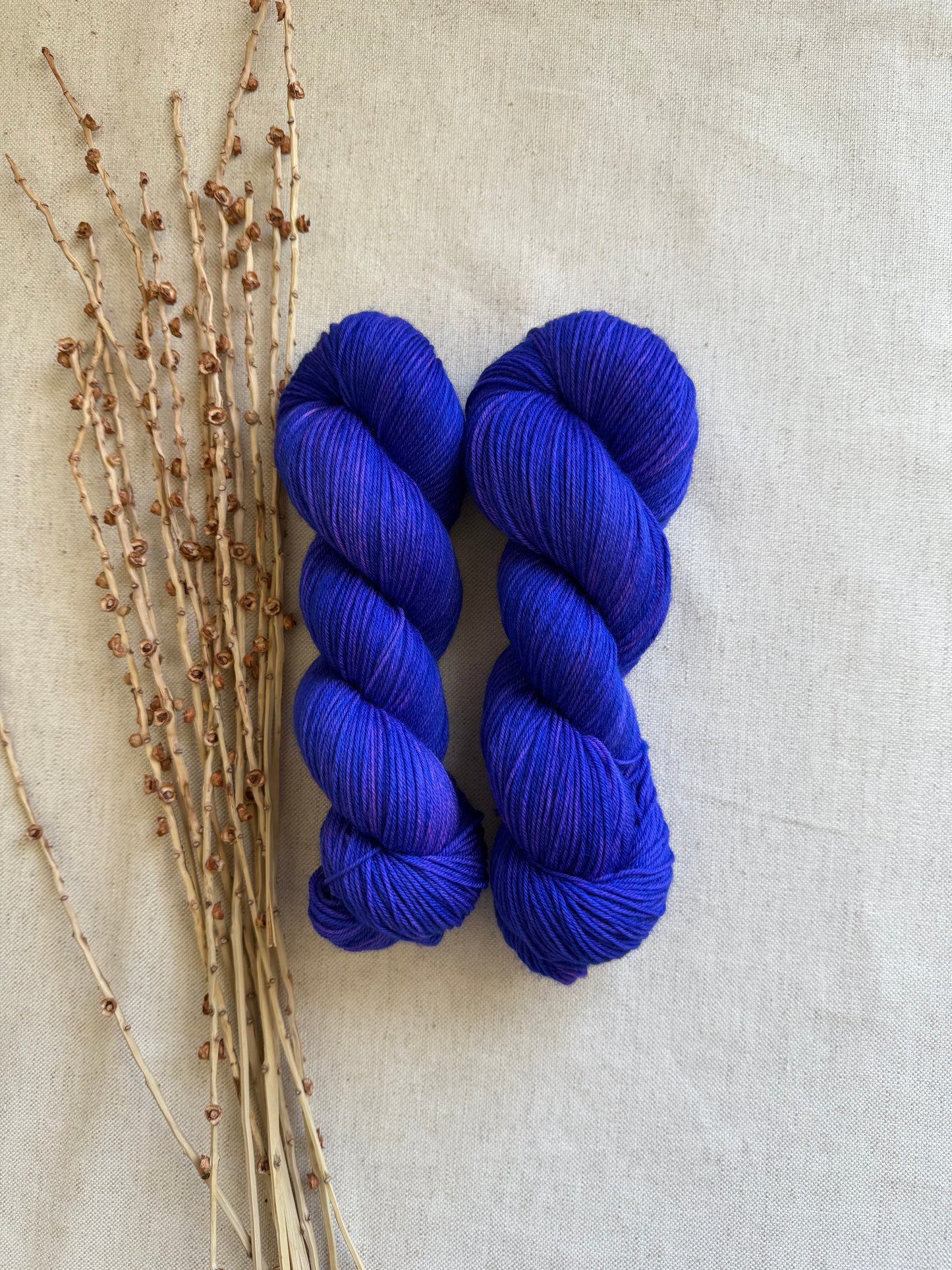 Popping Purple 100g SW Merino Nylon
