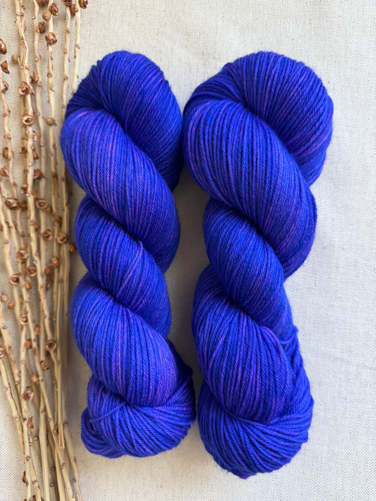 Popping Purple 100g SW Merino Nylon
