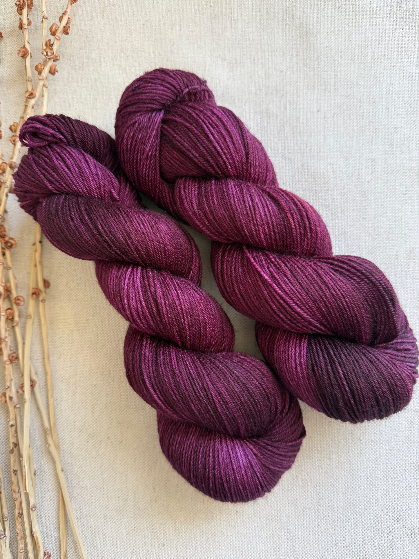 Boysenberry SW Merino Nylon 100g