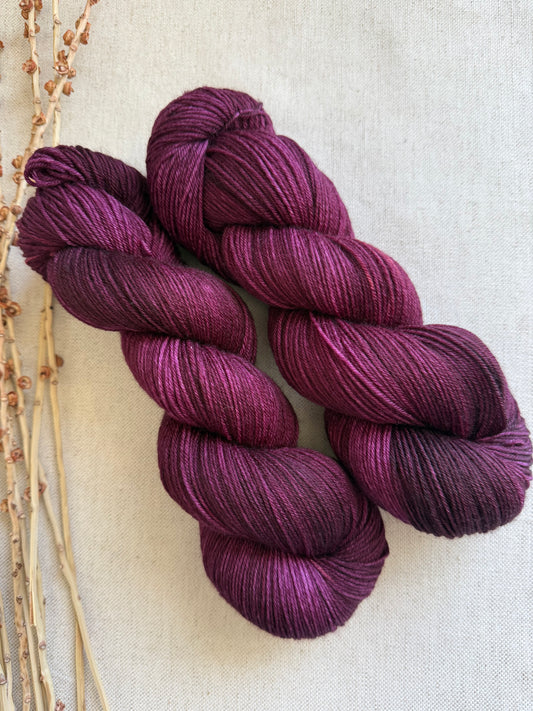 Boysenberry SW Merino Nylon 100g