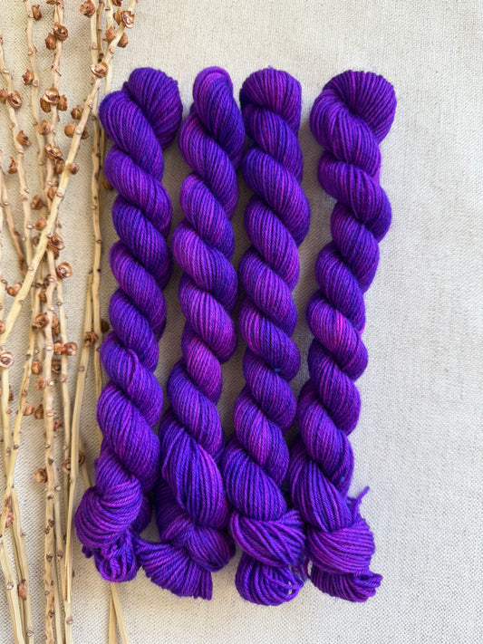 Pop! - SW Wool Recycled Nylon Mini Skein