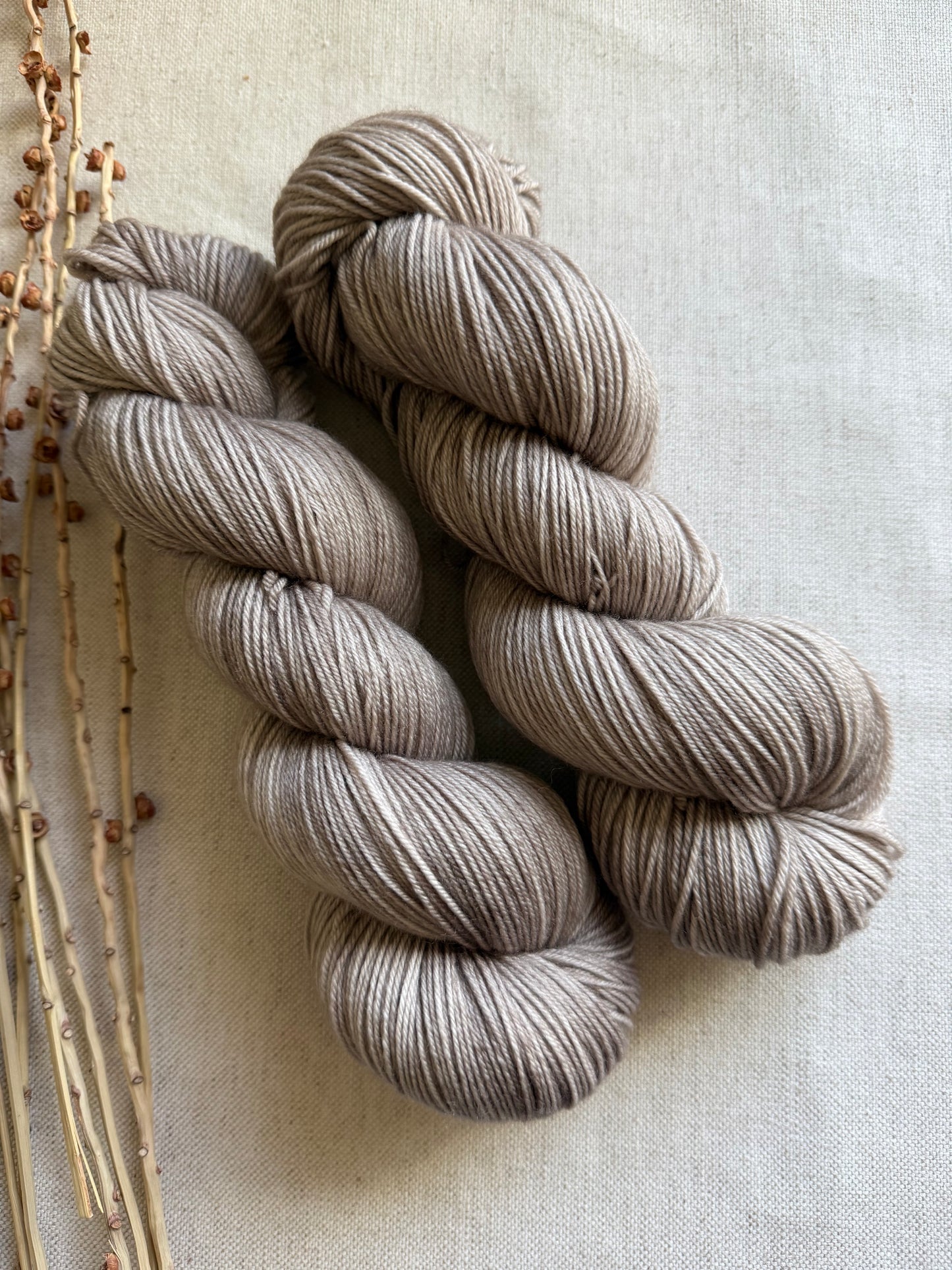 Light Pecan SW Merino Nylon 100g Skein