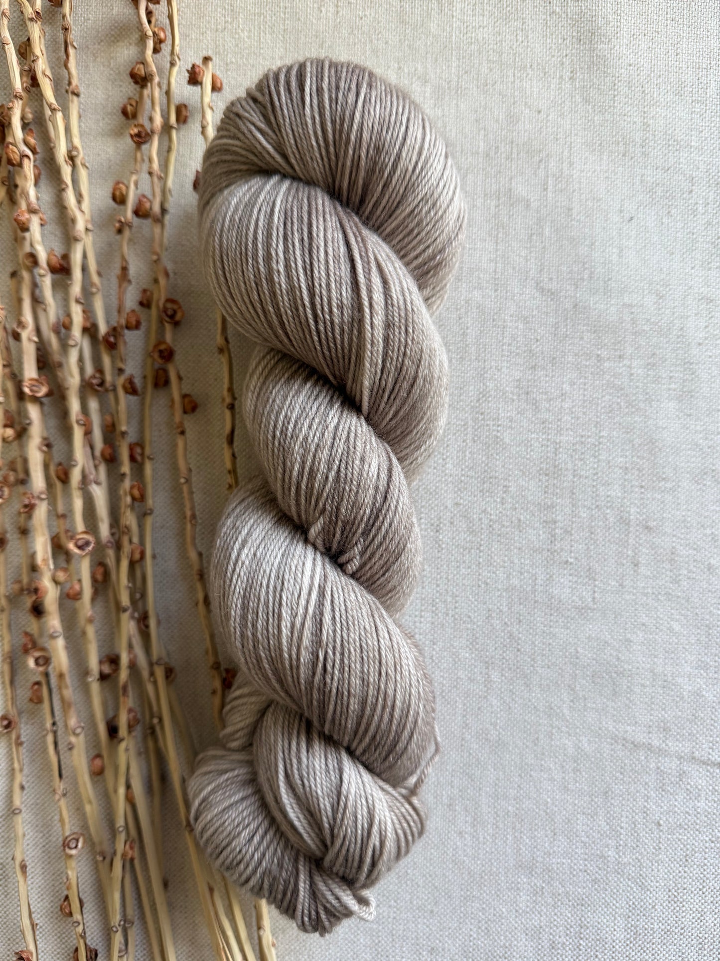 Light Pecan SW Merino Nylon 100g Skein