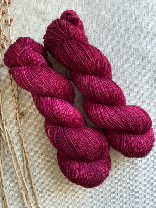 Burgundy SW Merino Nylon Yarn