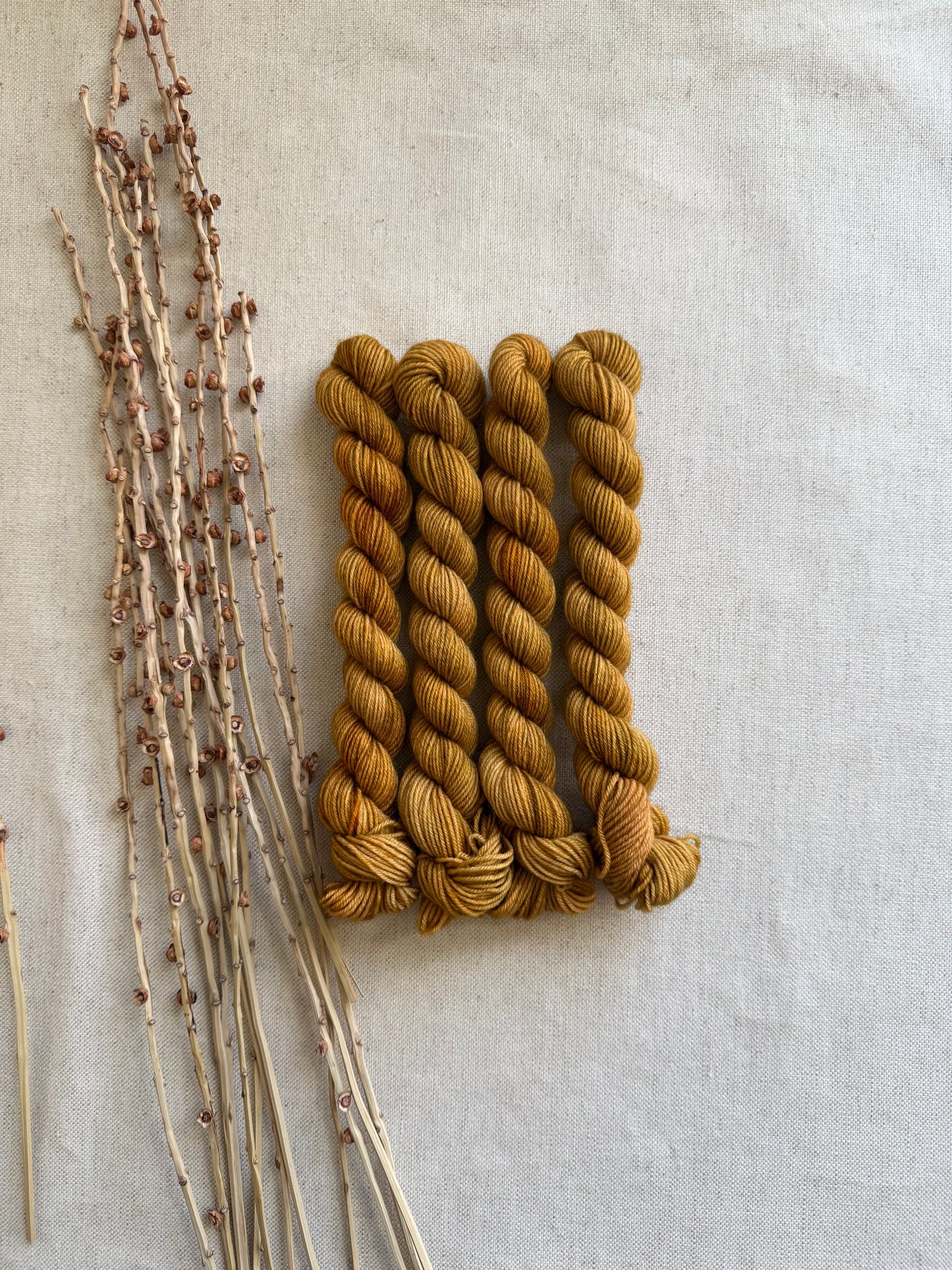 Maple Sugar - SW Wool Recycled Nylon Mini Skein