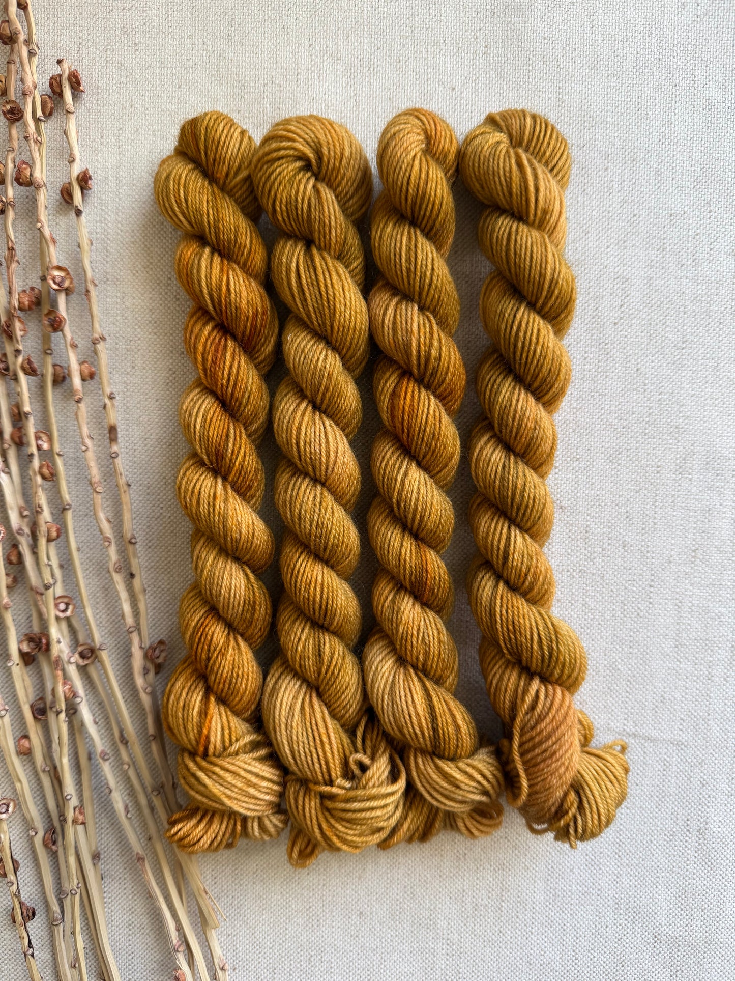 Maple Sugar - SW Wool Recycled Nylon Mini Skein