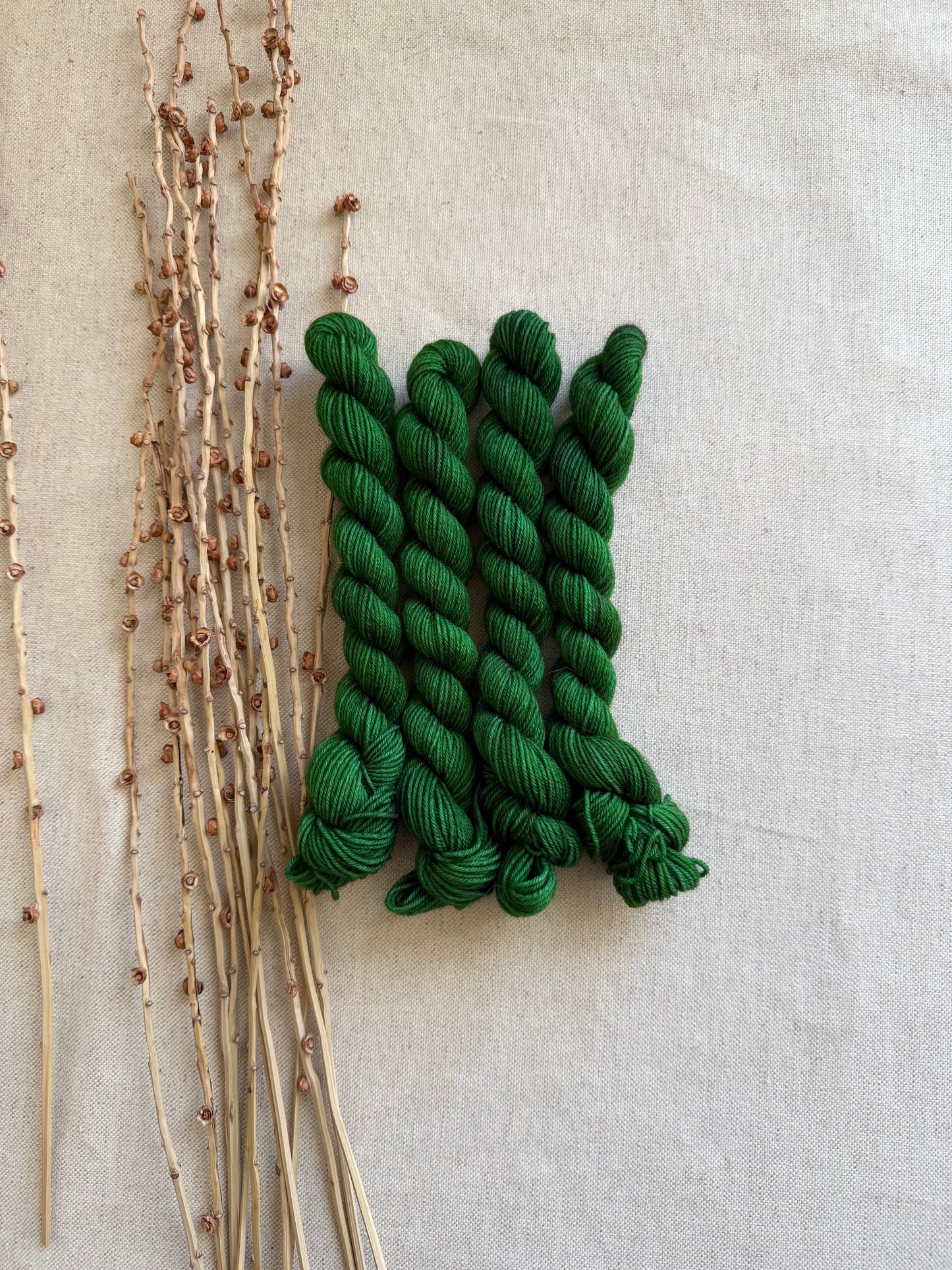 Juniper - SW Wool Recycled Nylon Mini Skein