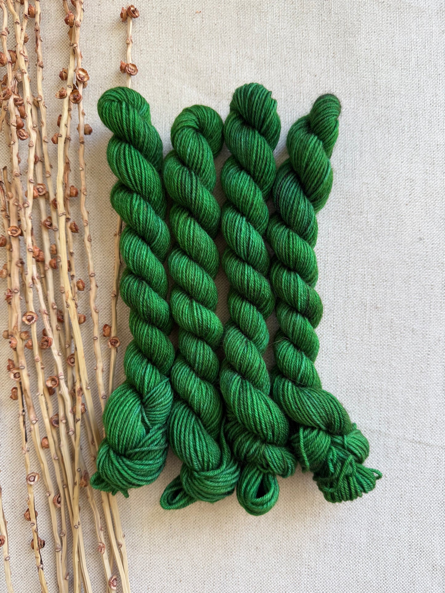Juniper - SW Wool Recycled Nylon Mini Skein