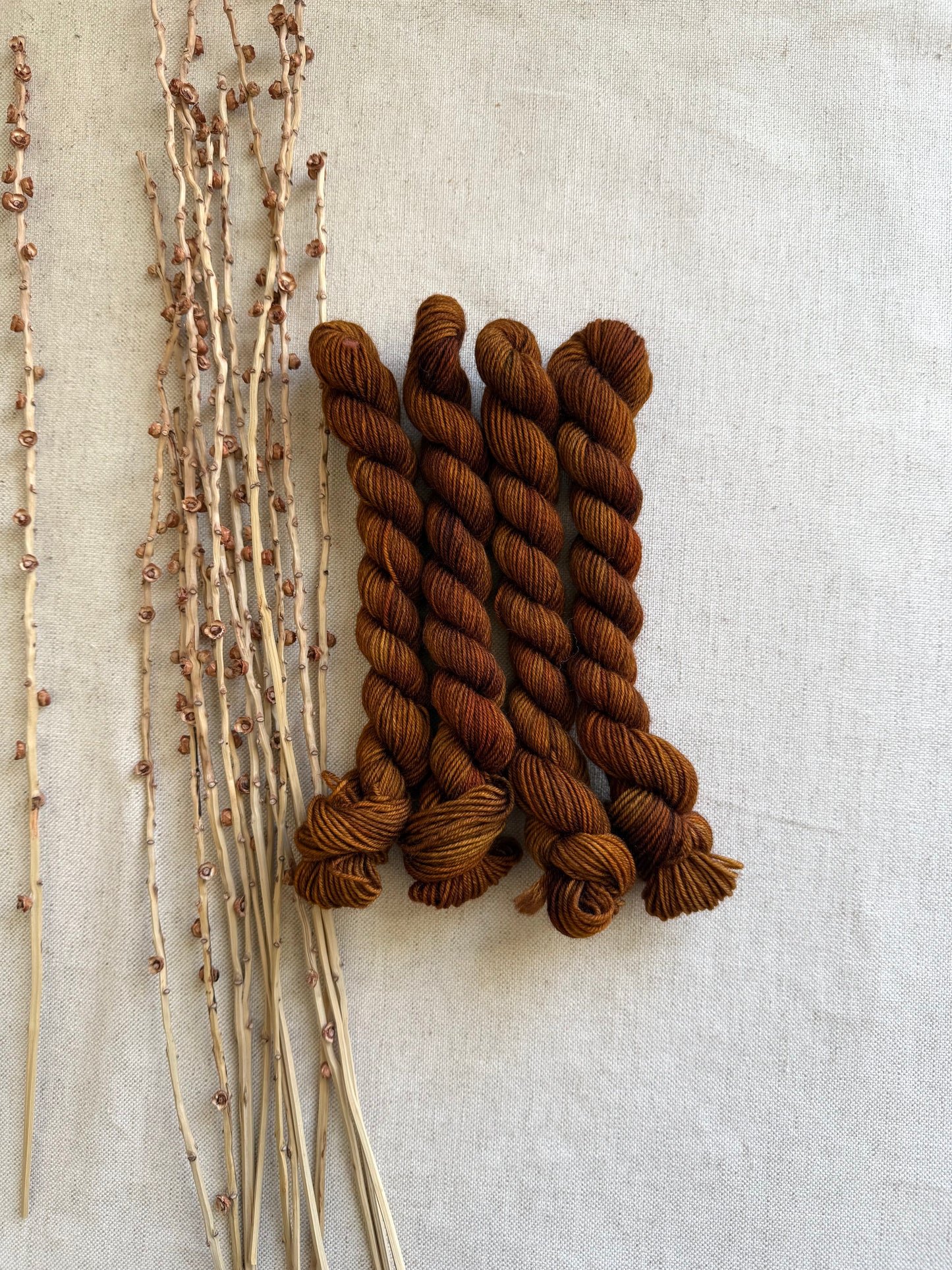Gilded - SW Wool Recycled Nylon Mini Skein