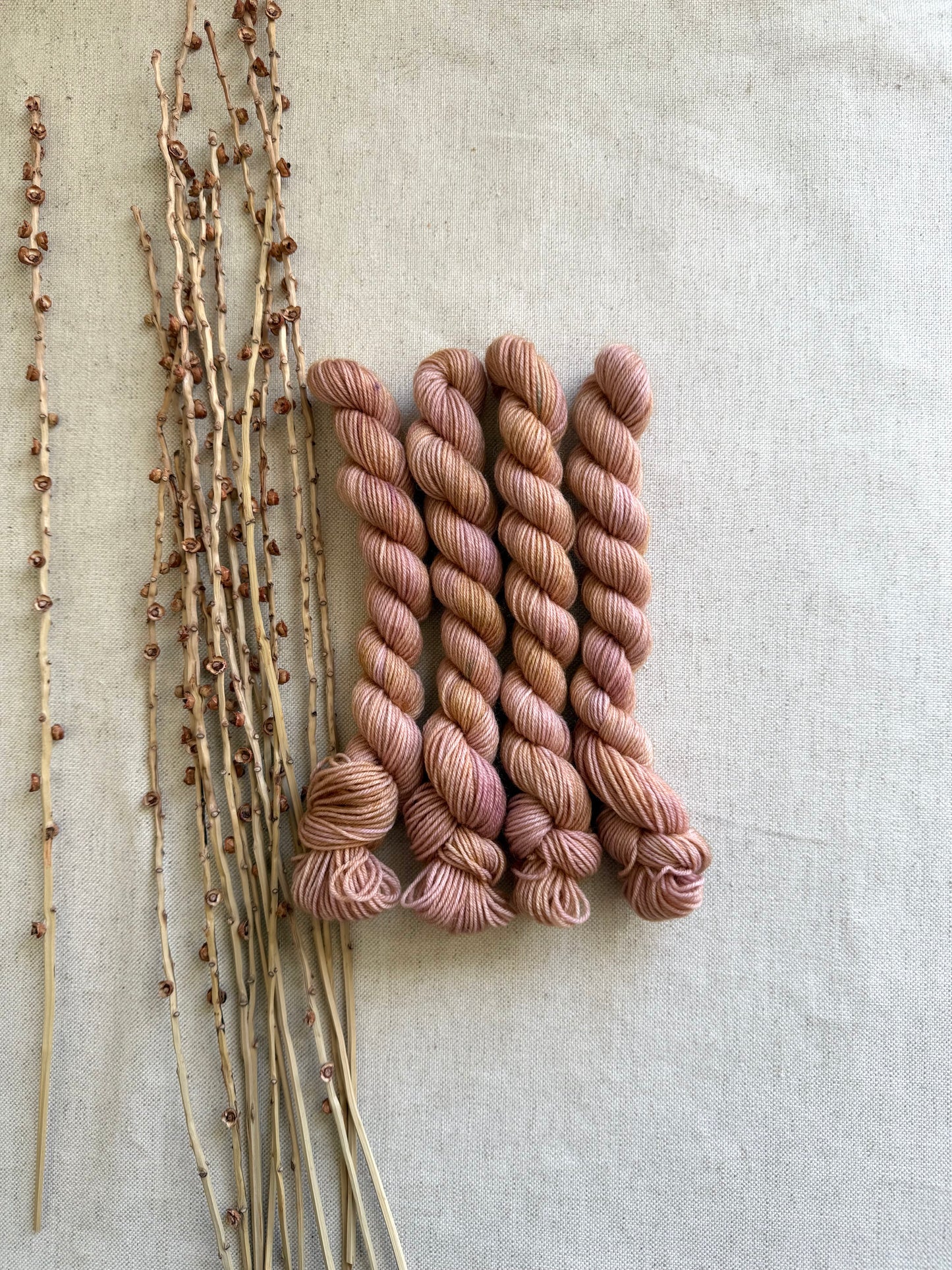 Lobster Bisque - SW Wool Recycled Nylon Mini Skein
