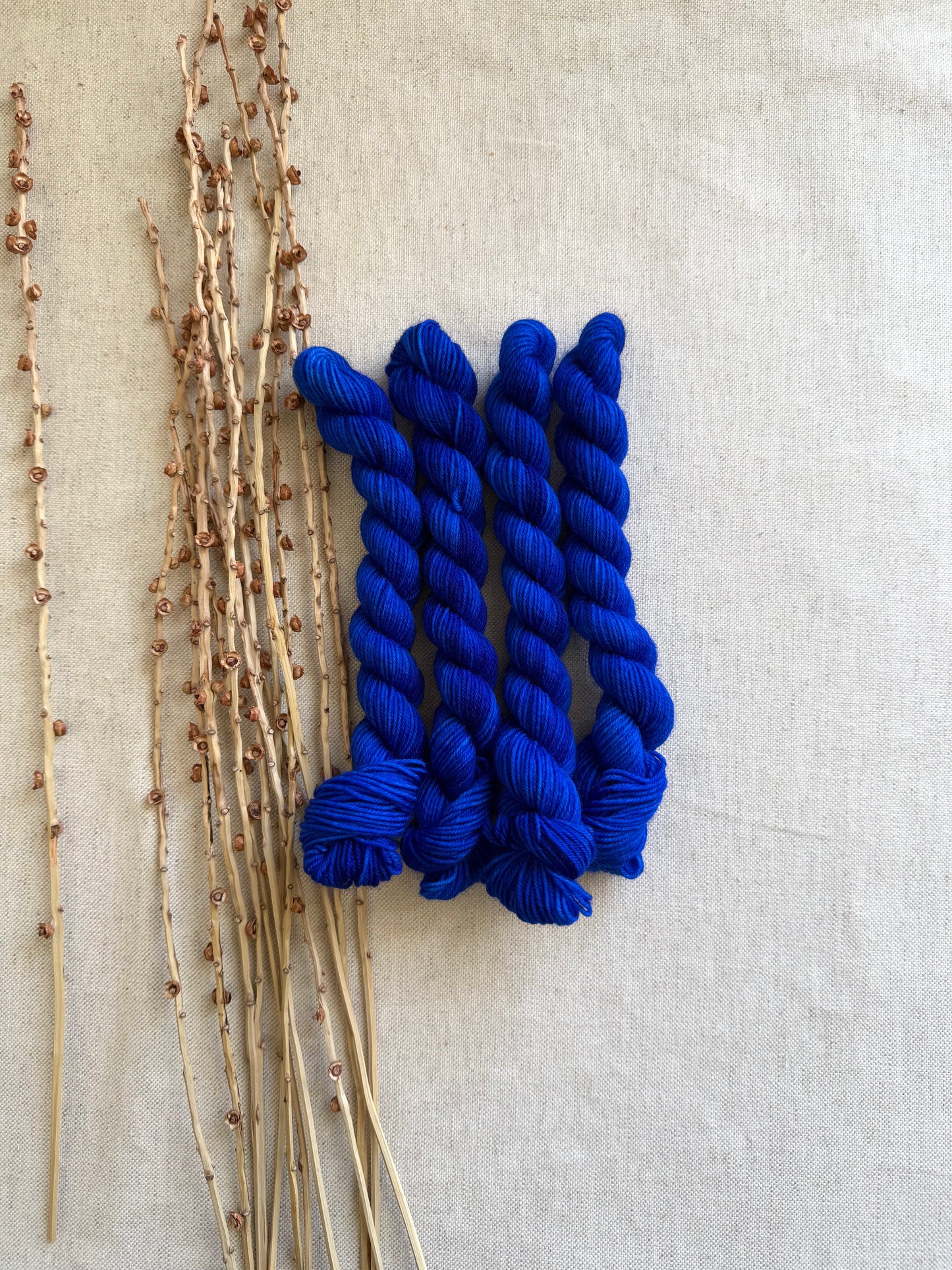 Royal - SW Wool Recycled Nylon Mini Skein