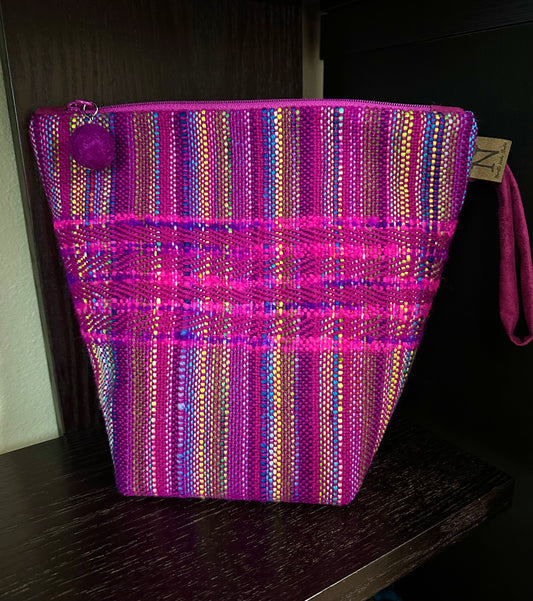 Magenta Purple Handwoven Bag