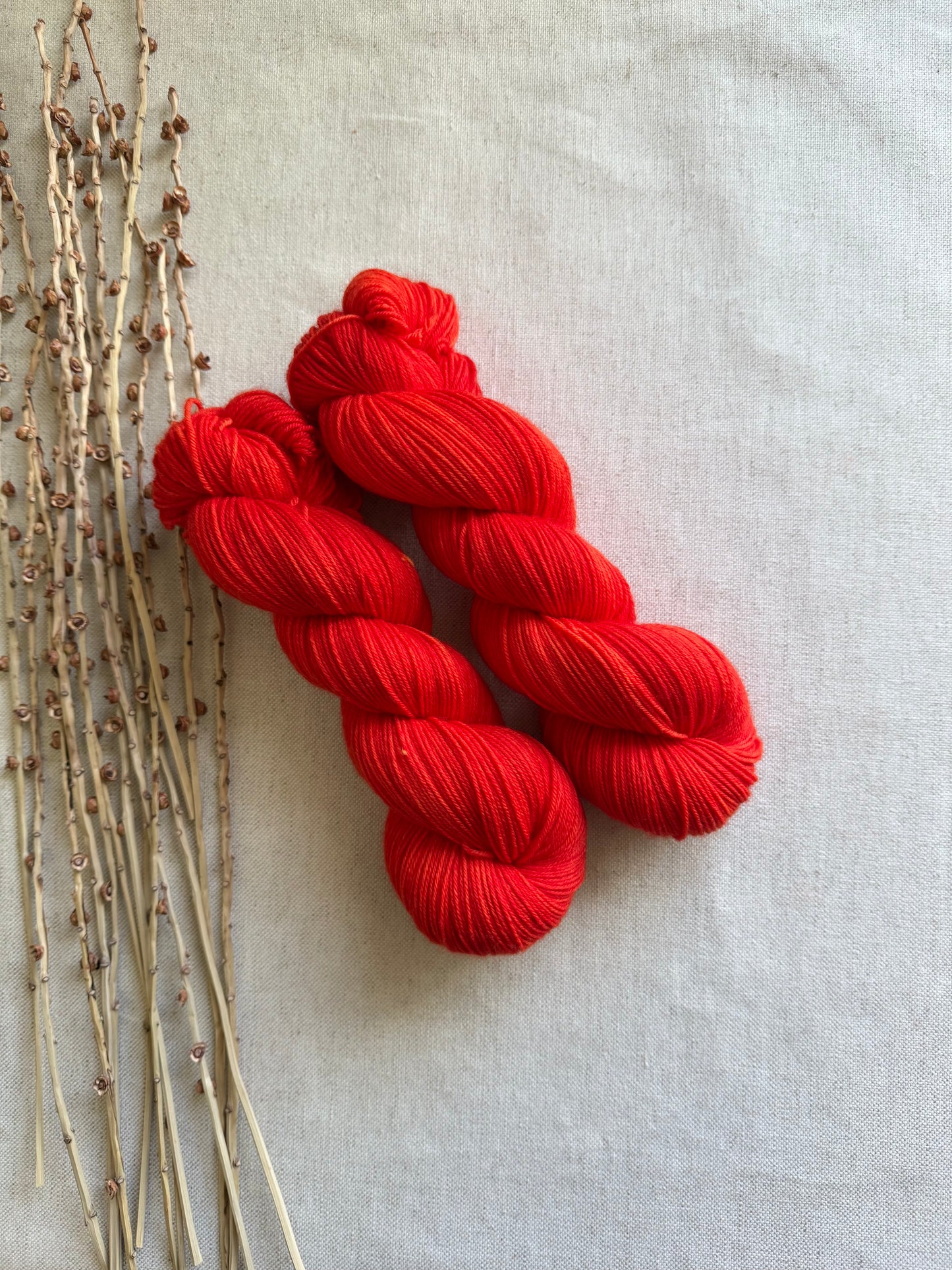 Bright Orange 100g Skein