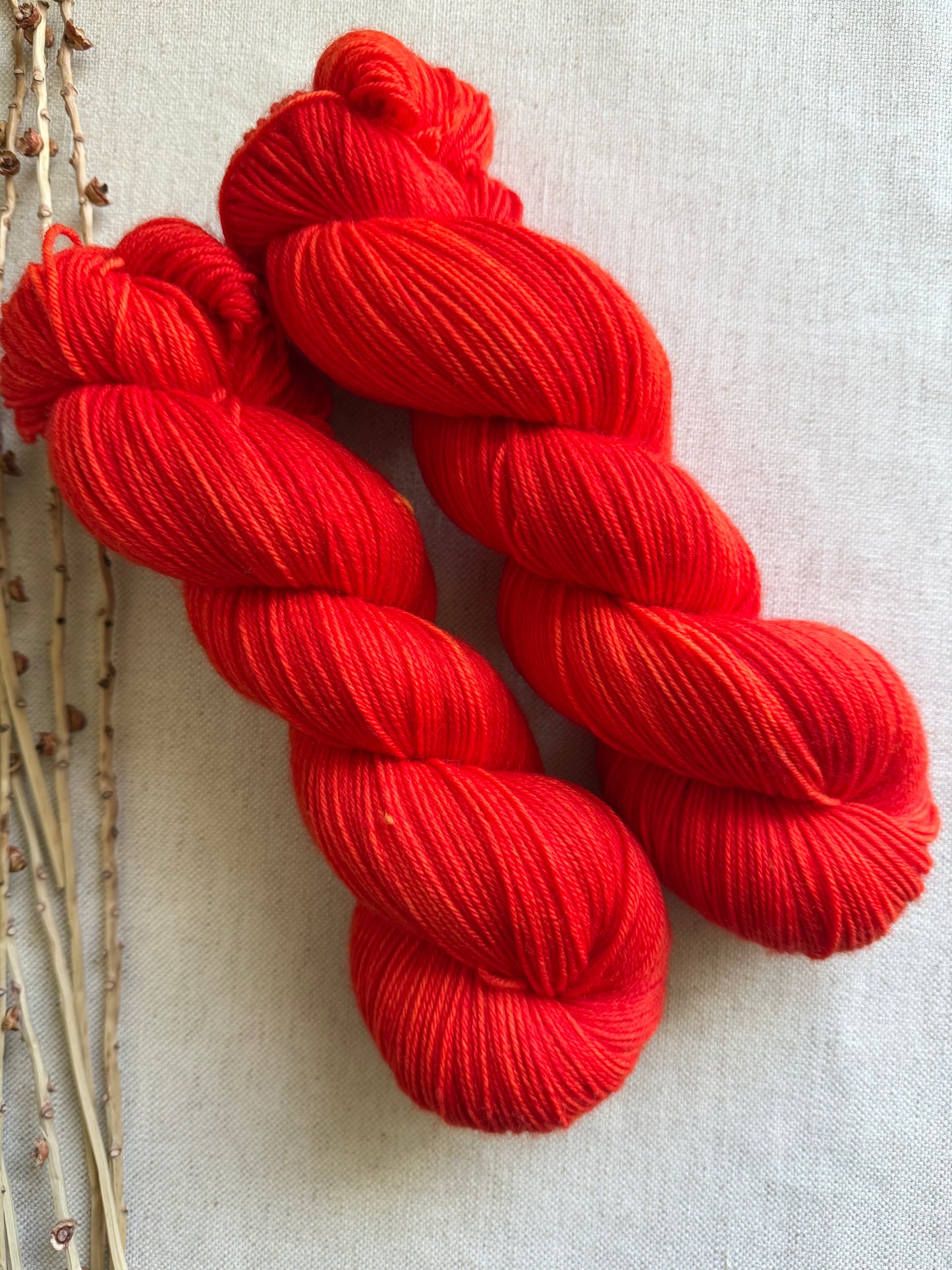 Bright Orange 100g Skein