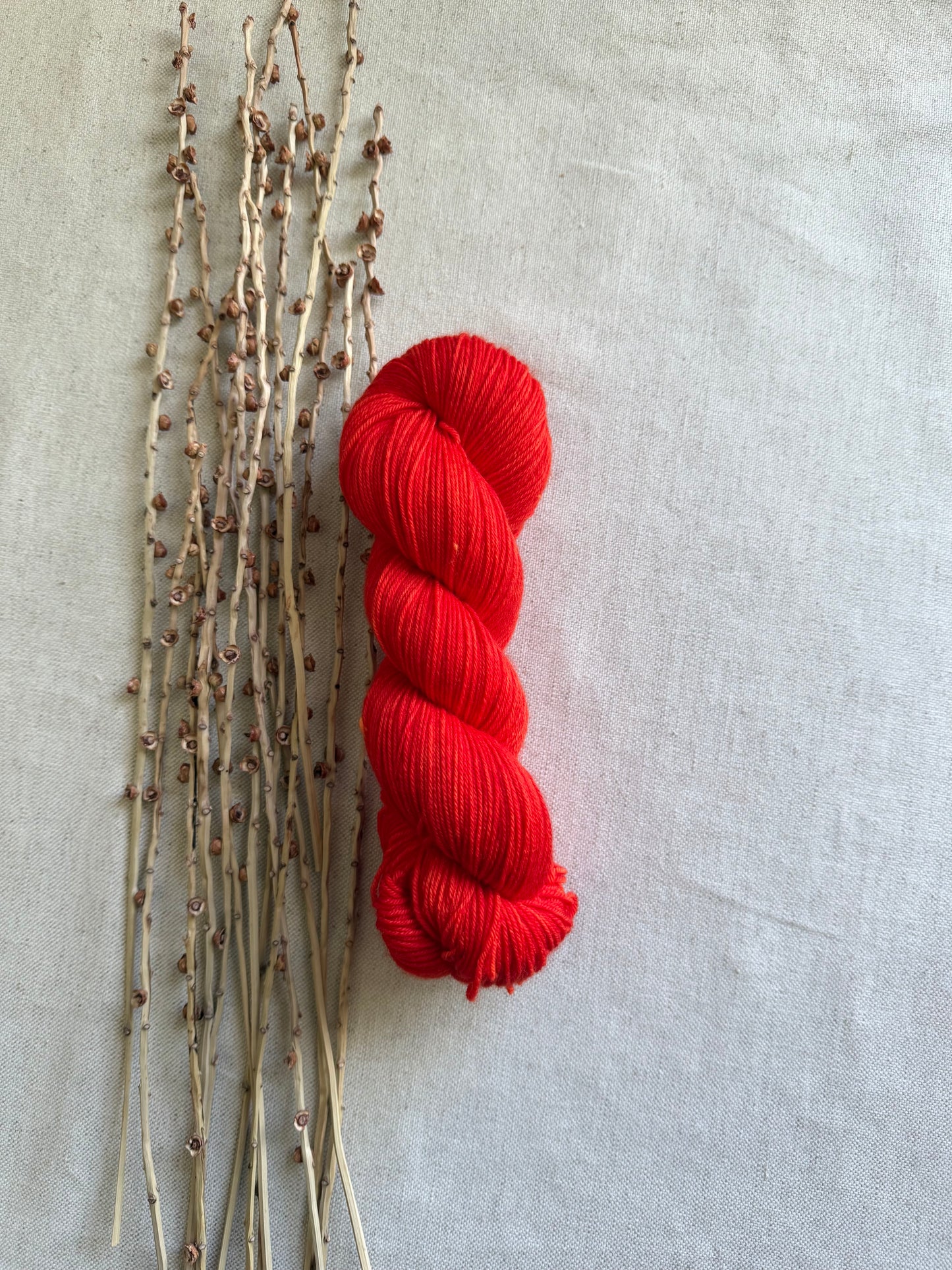 Bright Orange 100g Skein