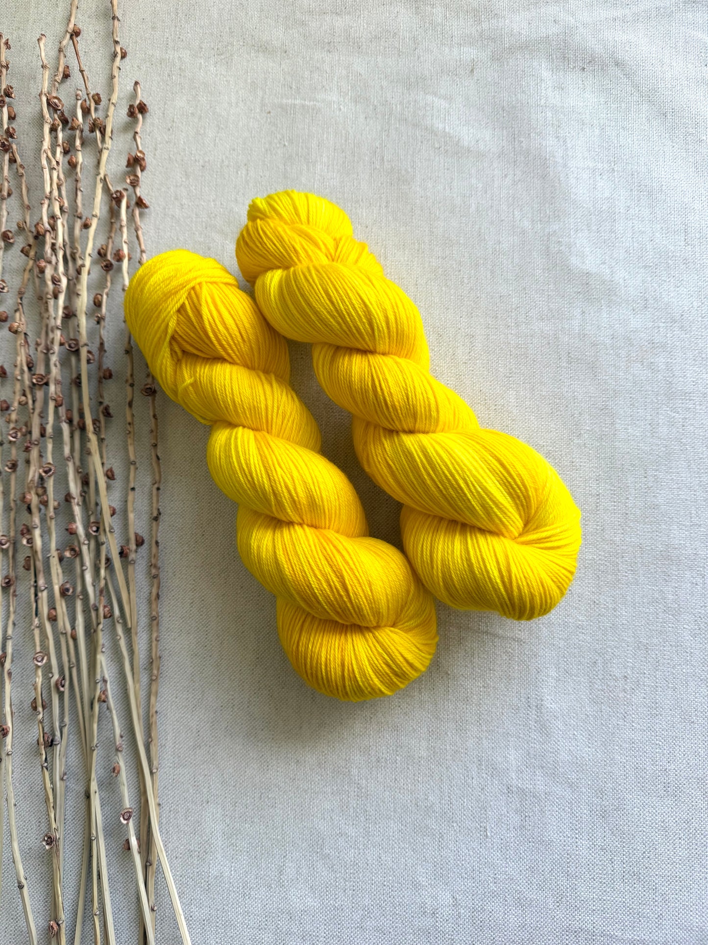 Sunny Yellow 100g SW Merino Nylon