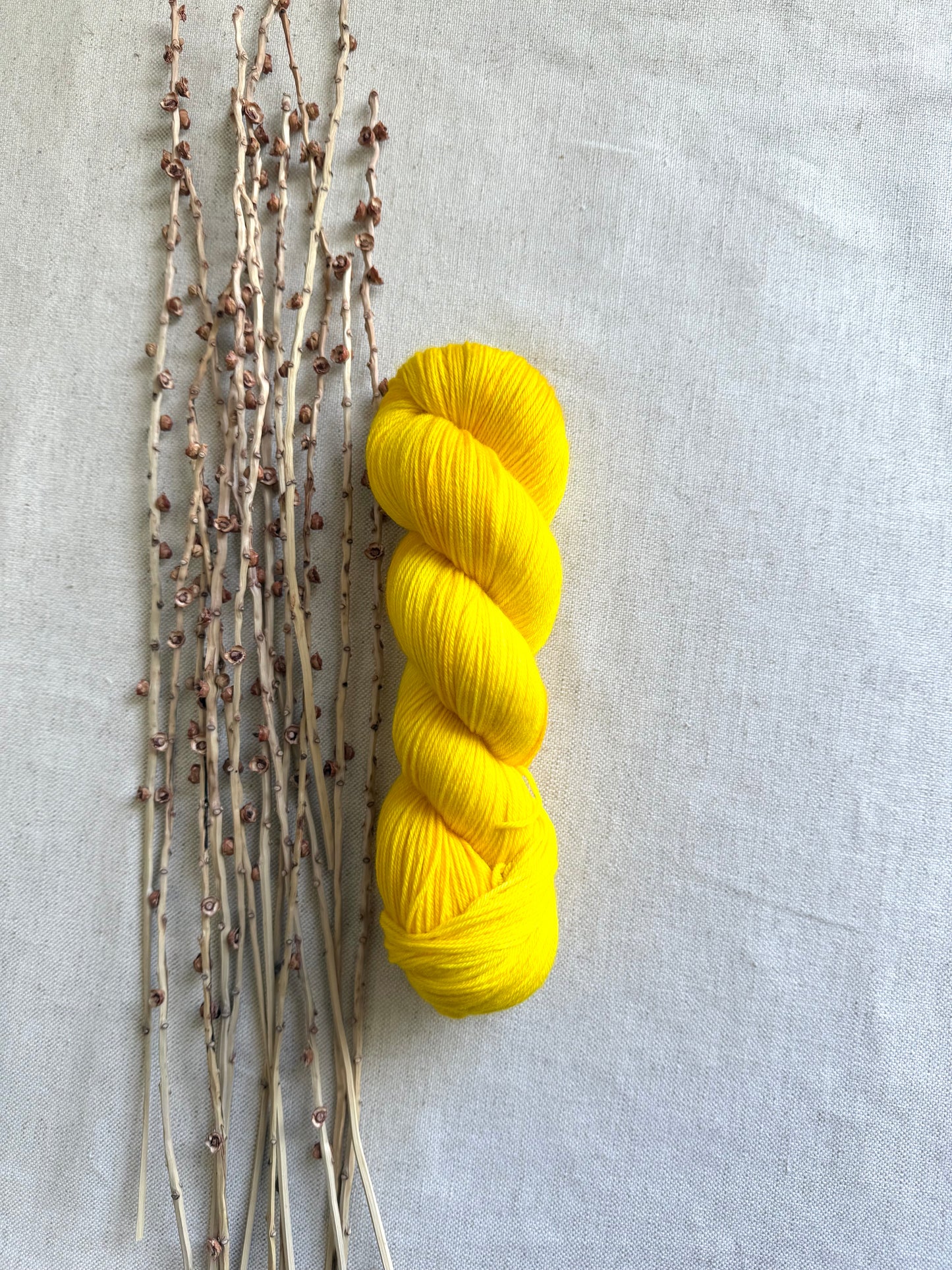 Sunny Yellow 100g SW Merino Nylon
