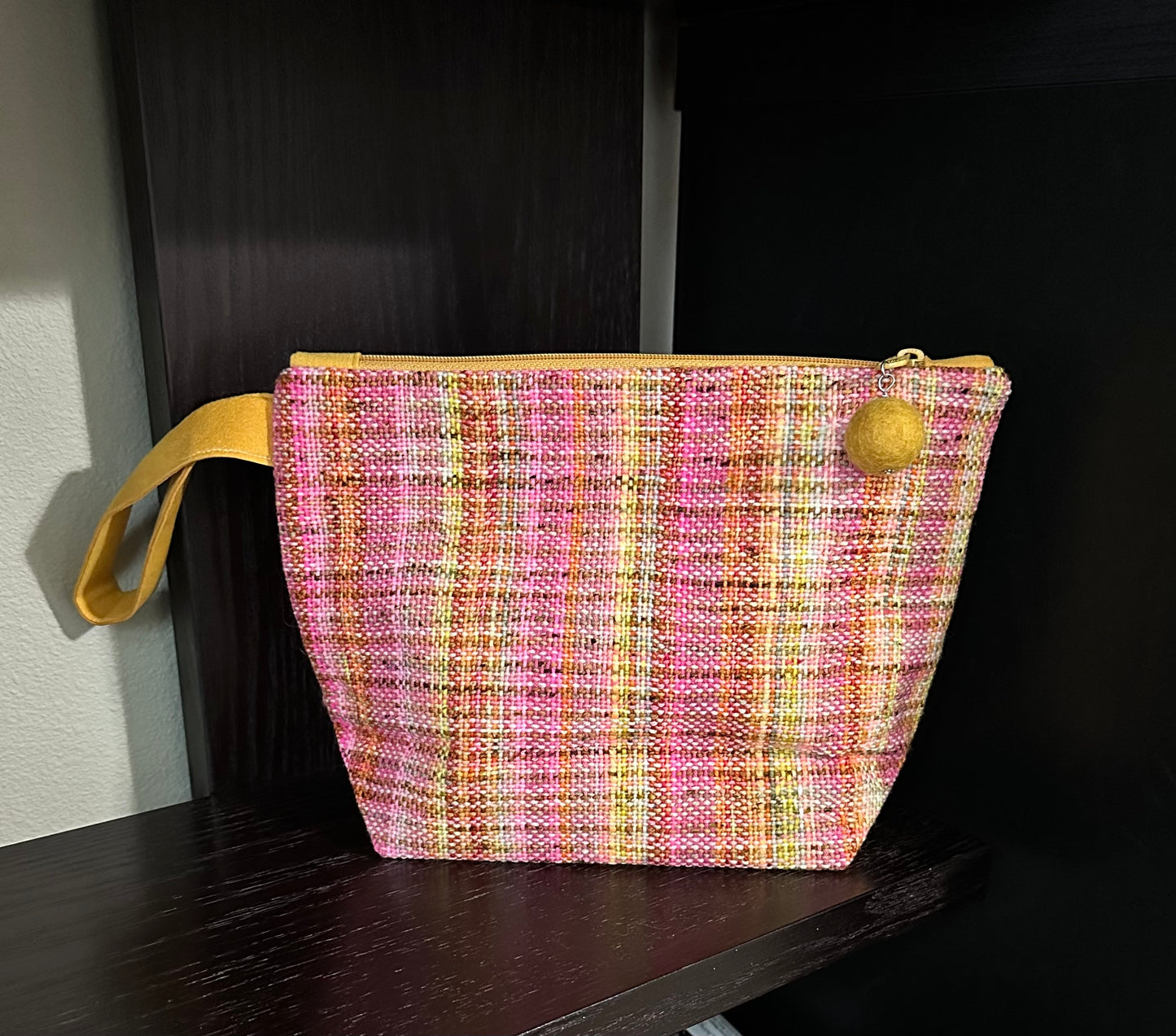 Pastel Handwoven Project Bag