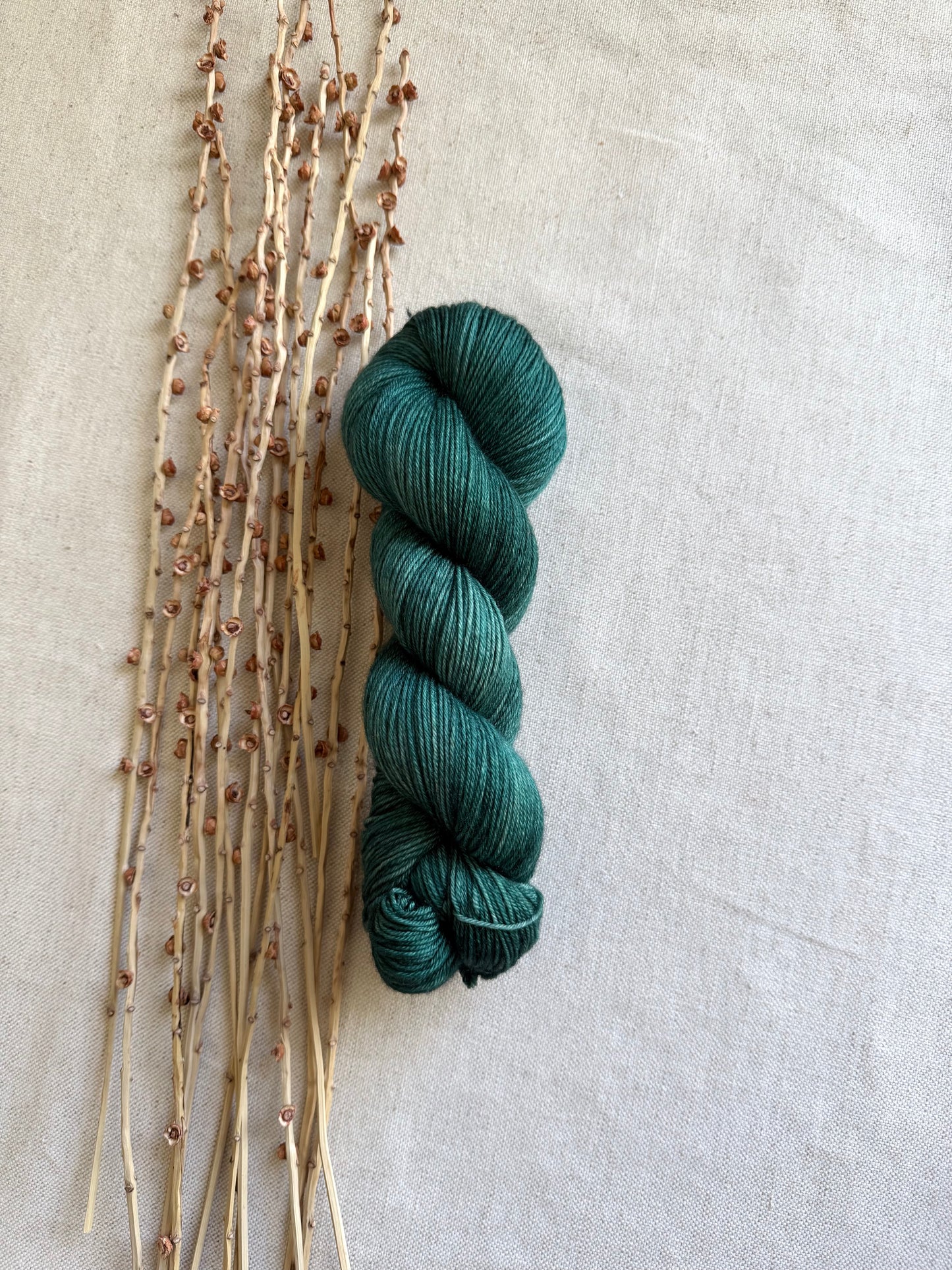 Forest Green 100g SW Merino Nylon
