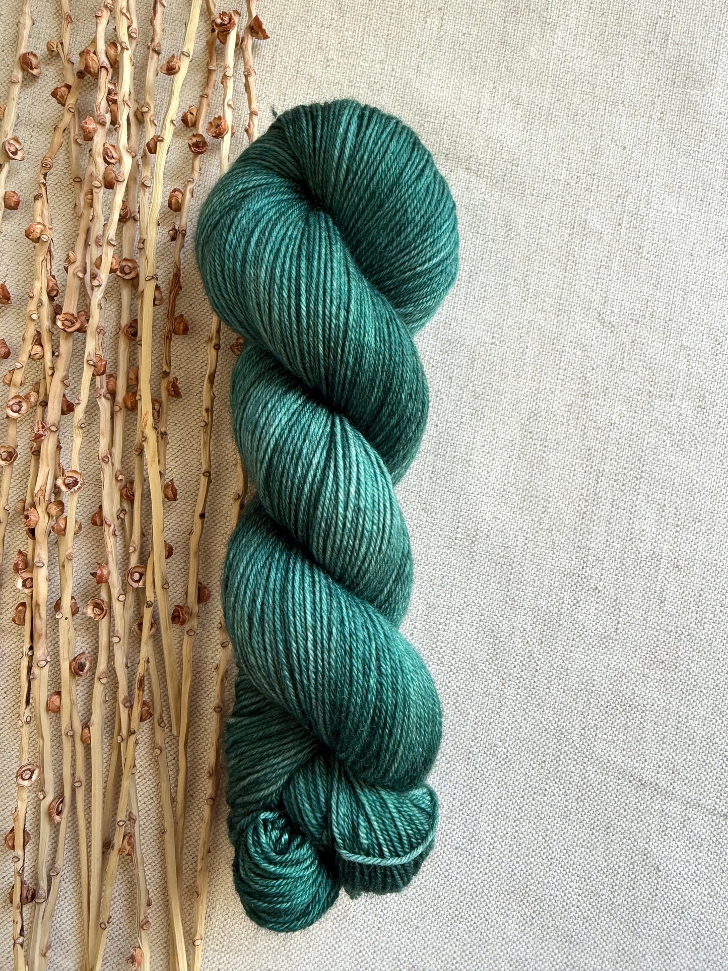 Forest Green 100g SW Merino Nylon