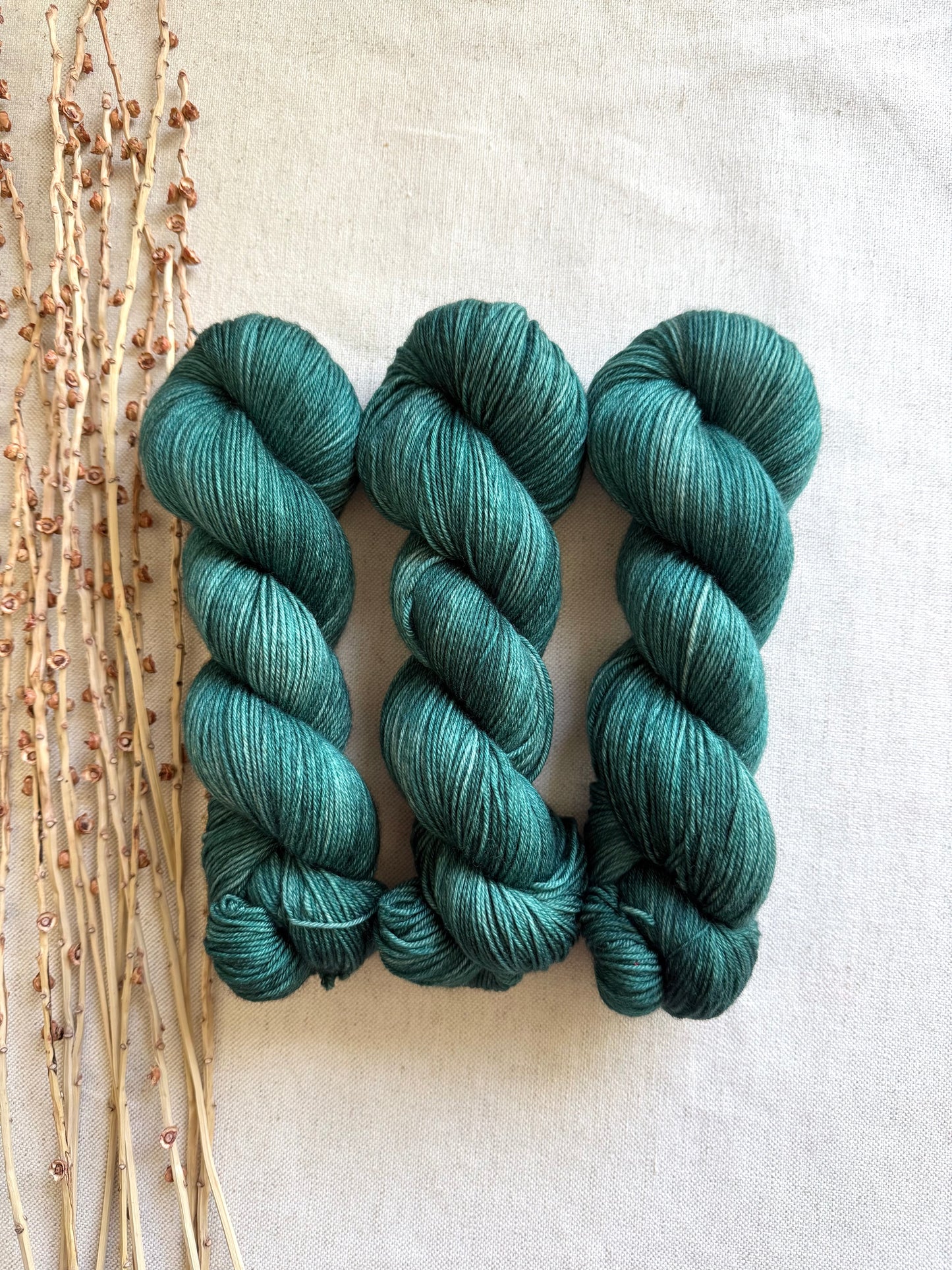 Forest Green 100g SW Merino Nylon