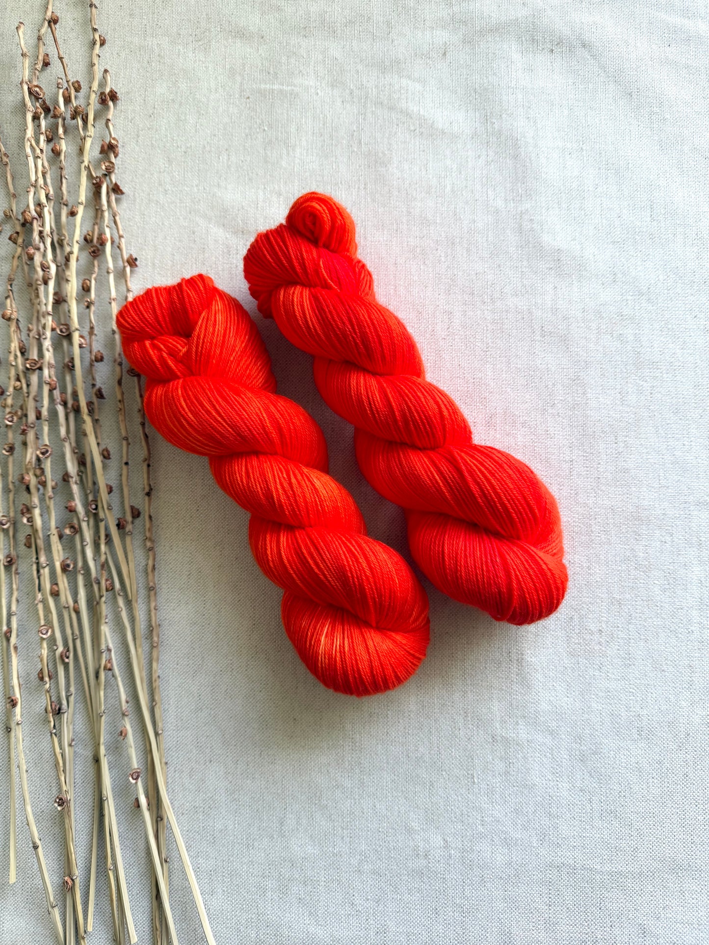 Orange Glow 100g Skein