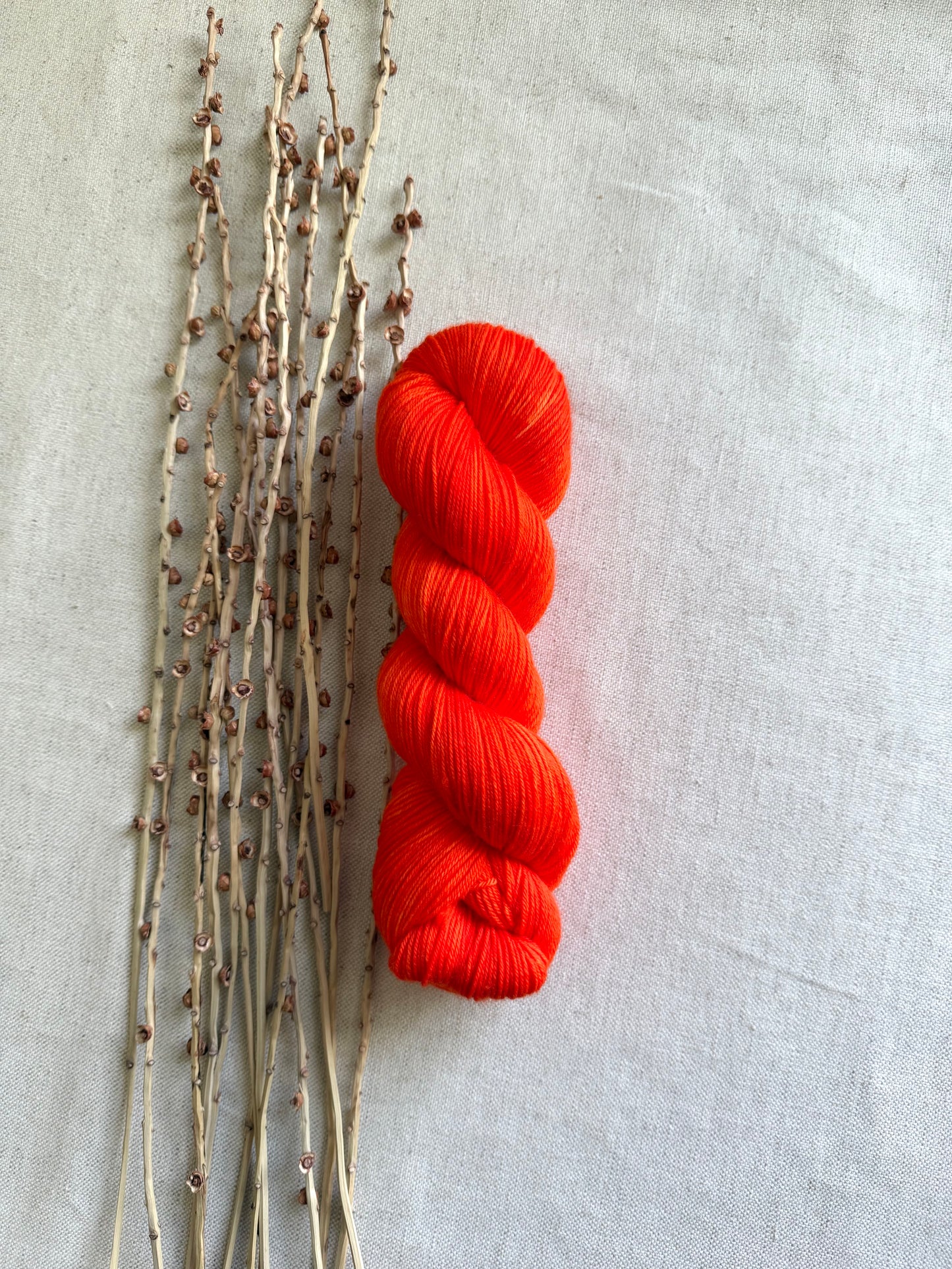 Orange Glow 100g Skein