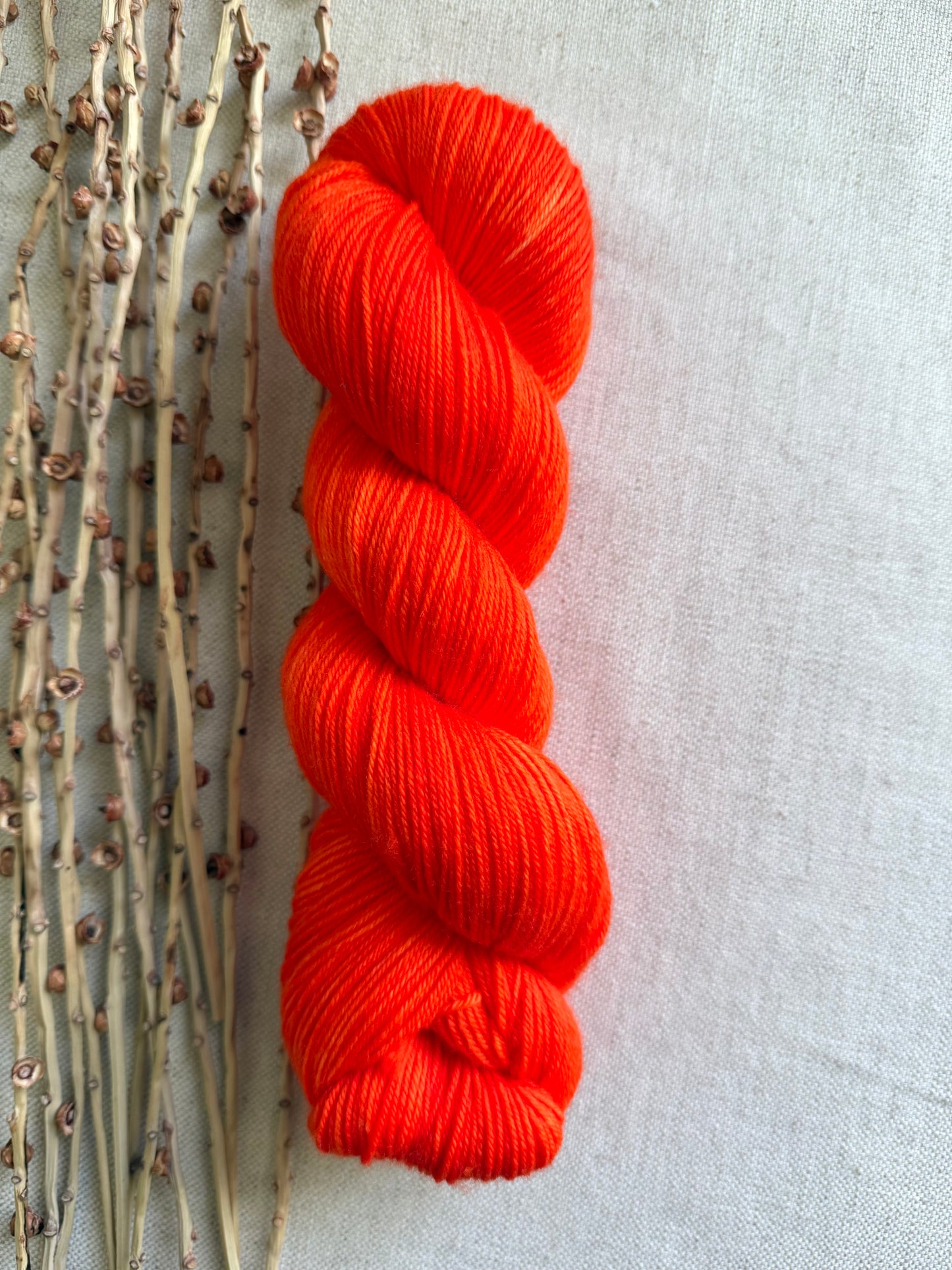 Orange Glow 100g Skein