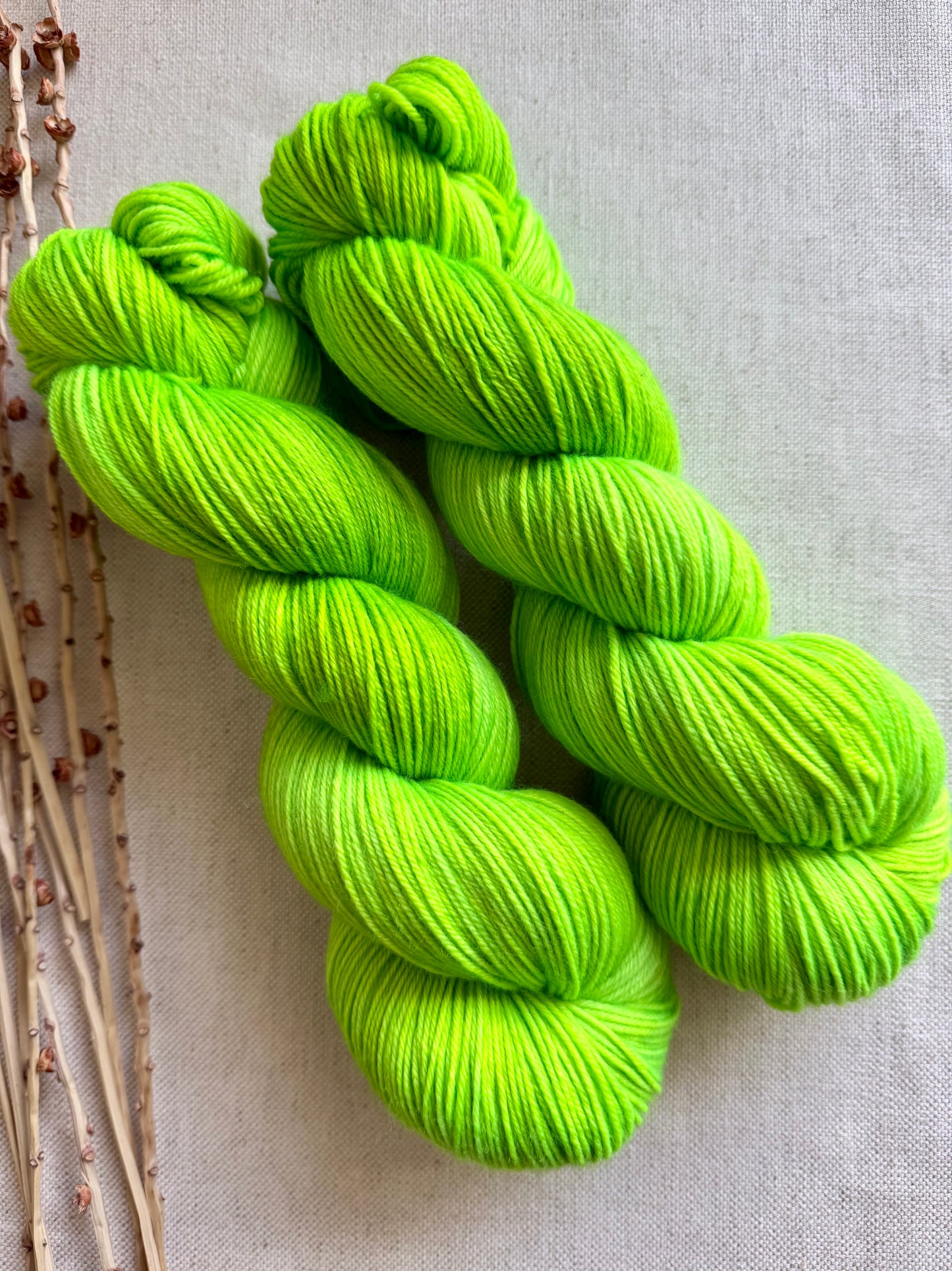 Glowing Lime 100g Skein