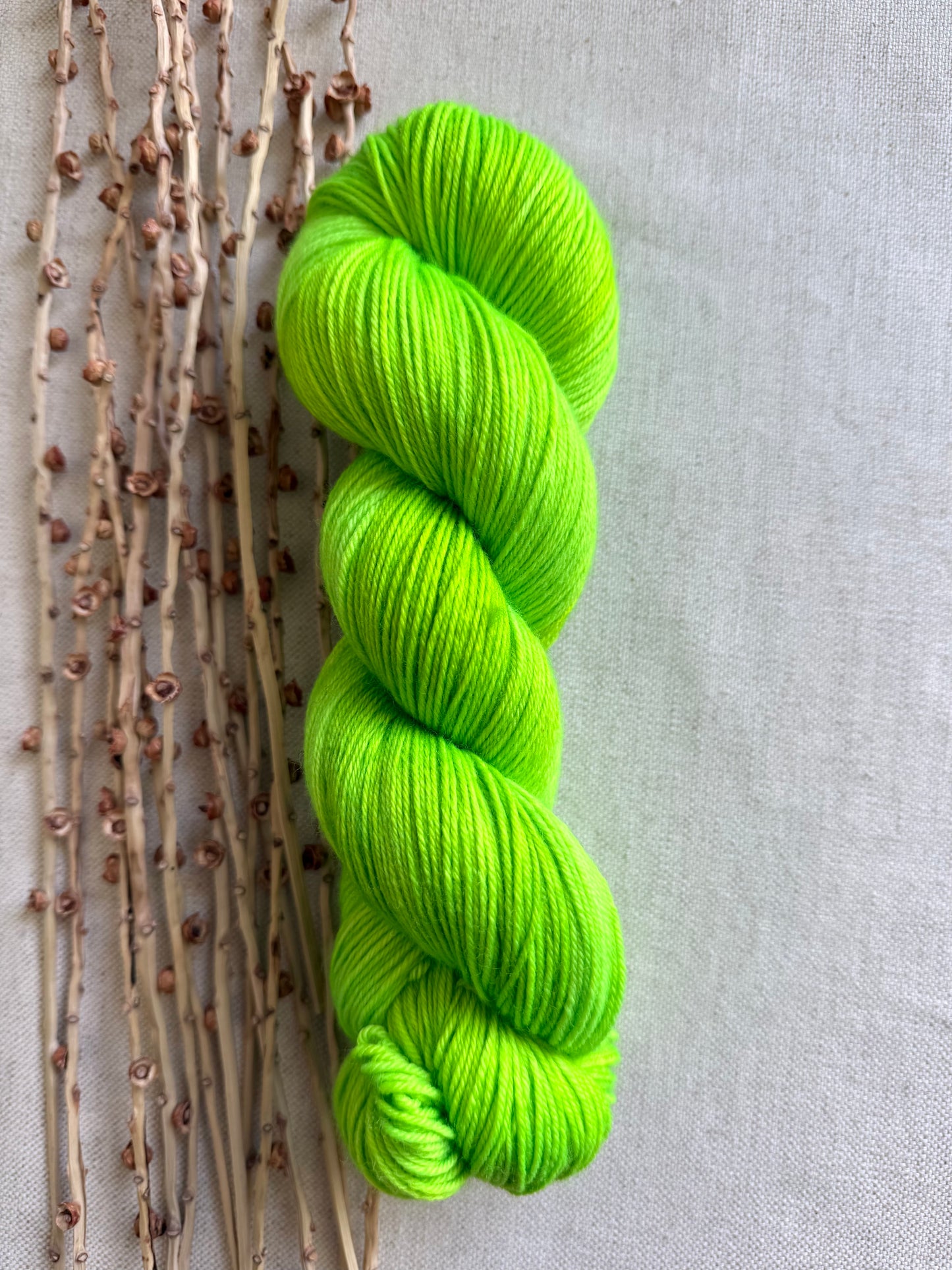 Glowing Lime 100g Skein