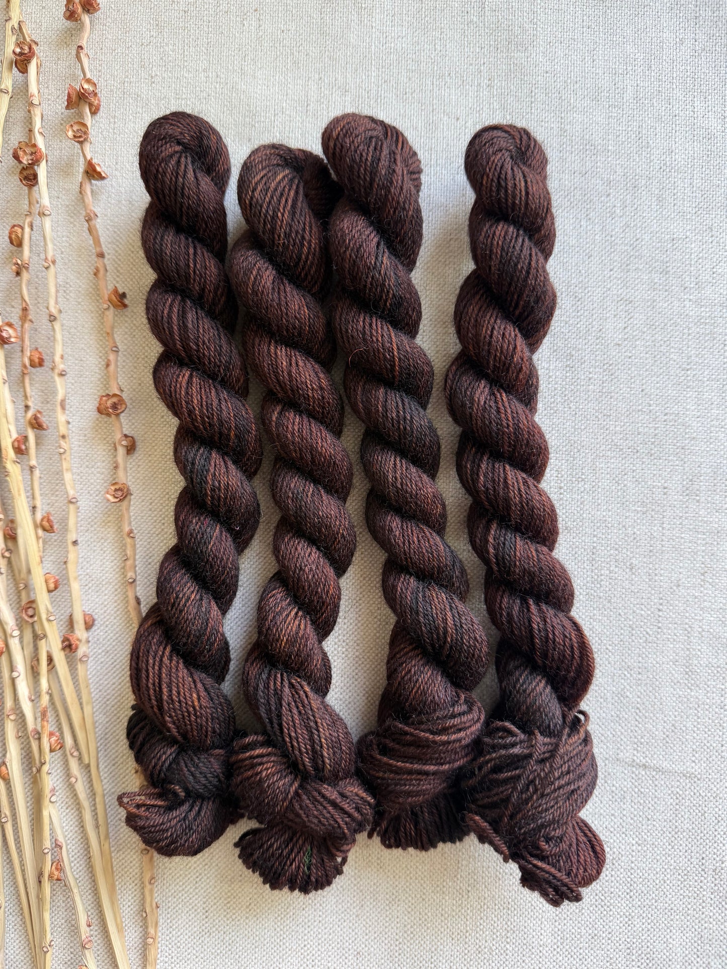 Maron - SW Wool Recycled Nylon Mini Skein