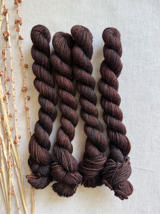 Maron - SW Wool Recycled Nylon Mini Skein