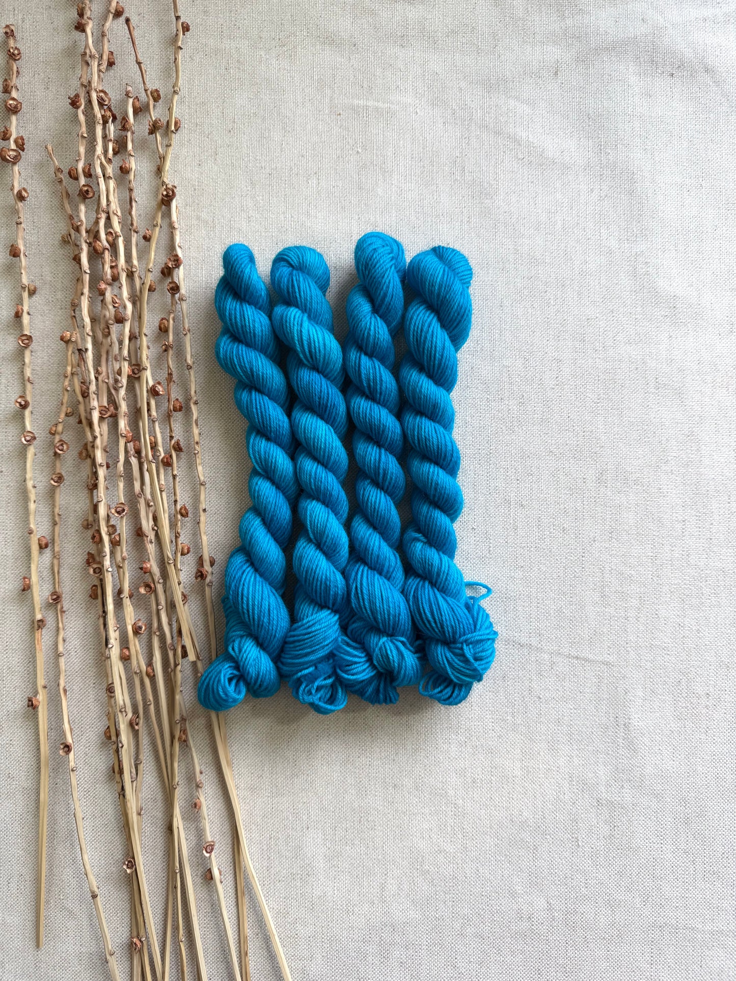 Sea Breeze - SW Wool Recycled Nylon Mini Skein