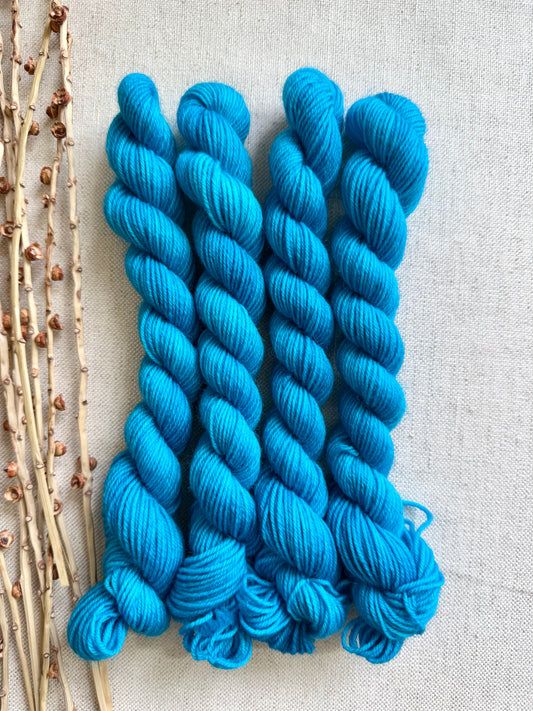 Sea Breeze - SW Wool Recycled Nylon Mini Skein