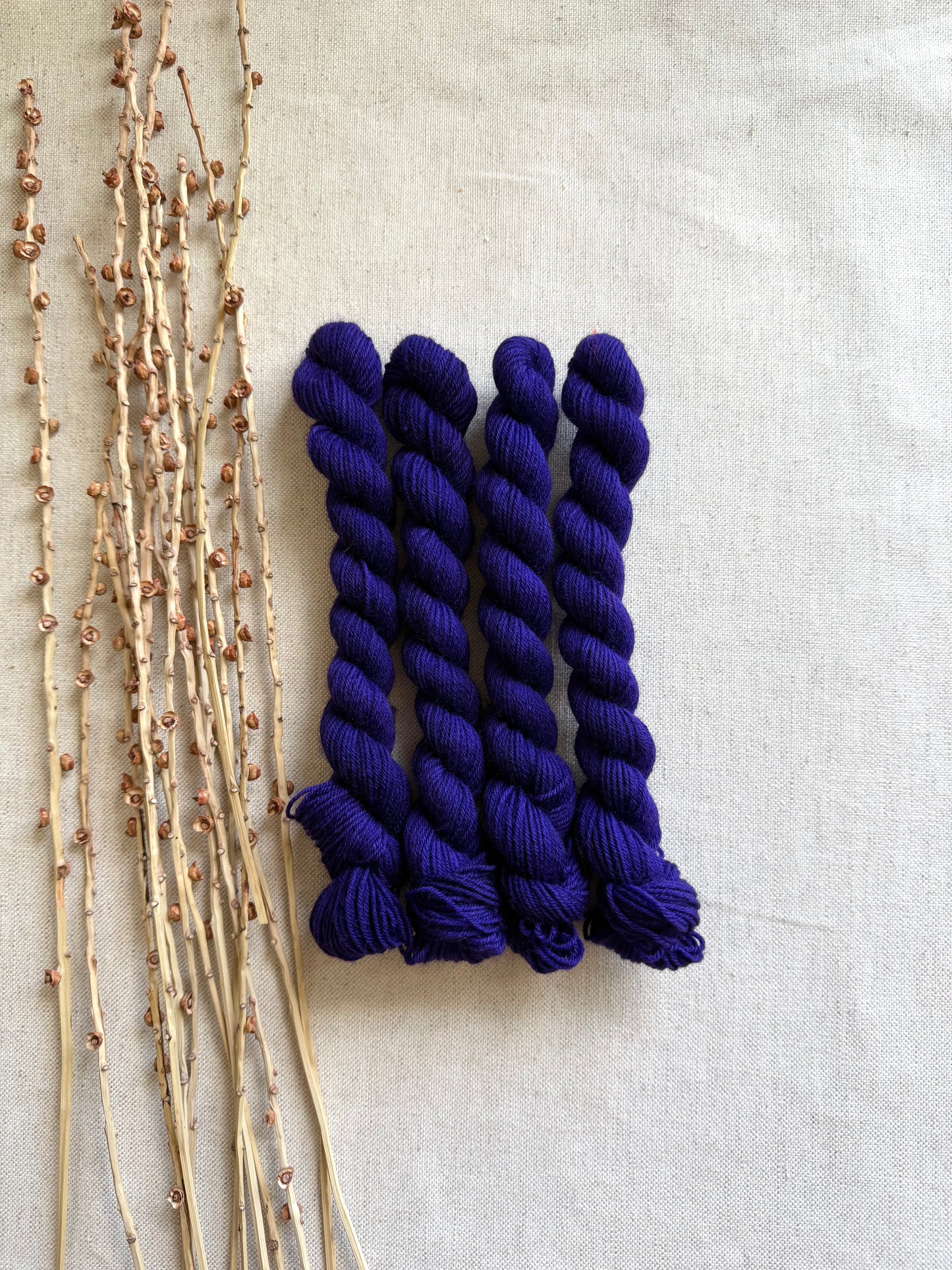 Wurple - SW Wool Recycled Nylon Mini Skein