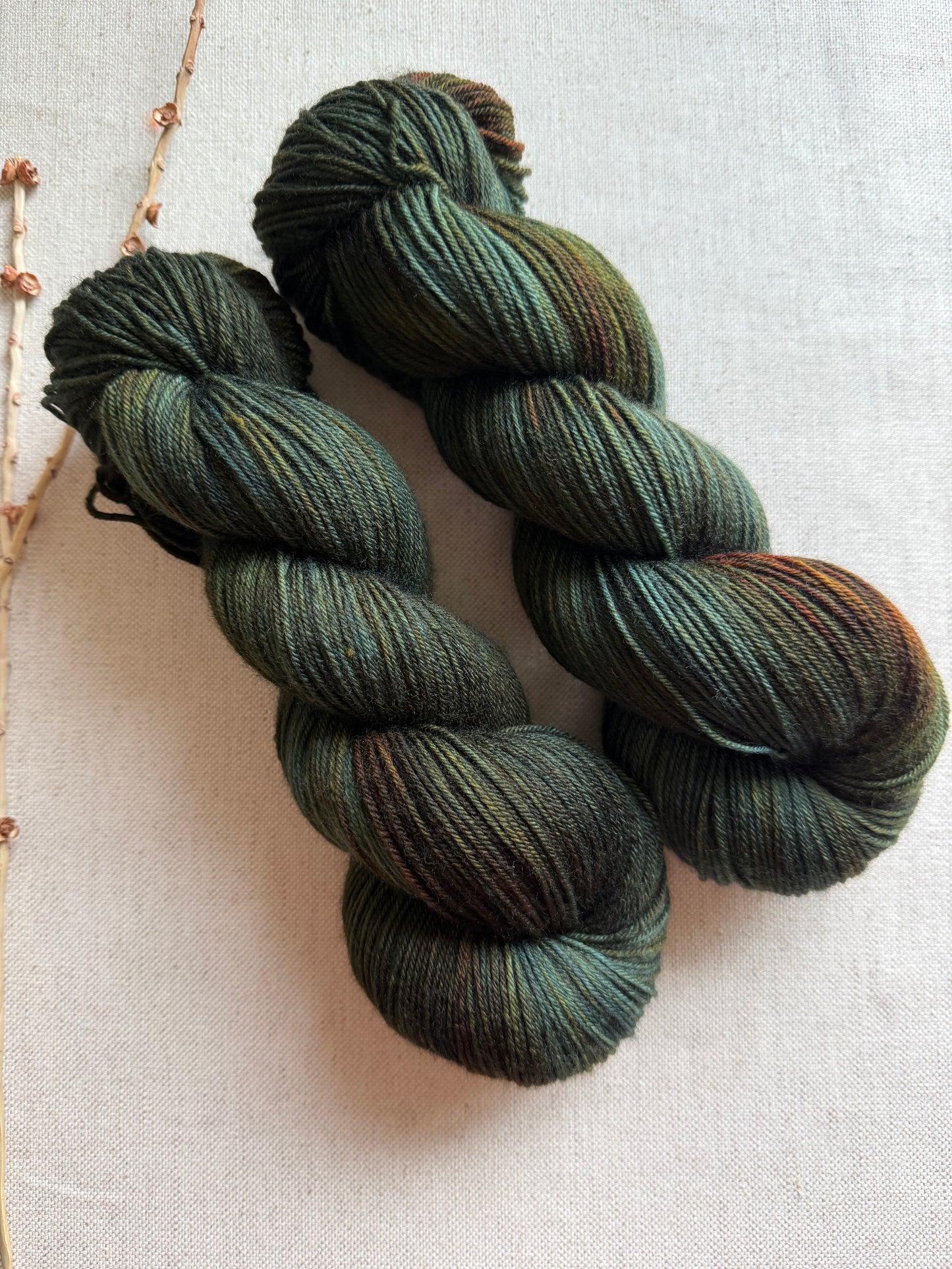 Olive Drab 100g SW Merino Nylon