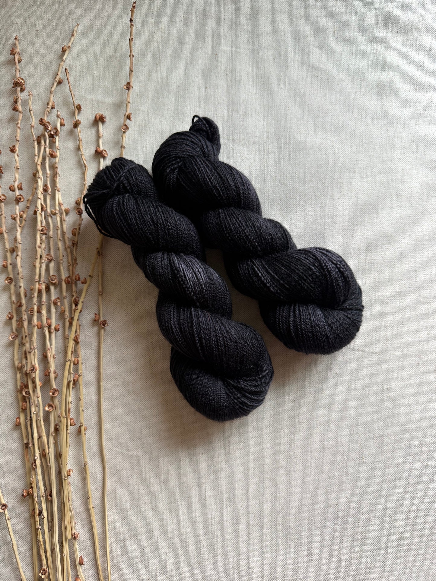 Coal 100g SW Merino Nylon Yarn