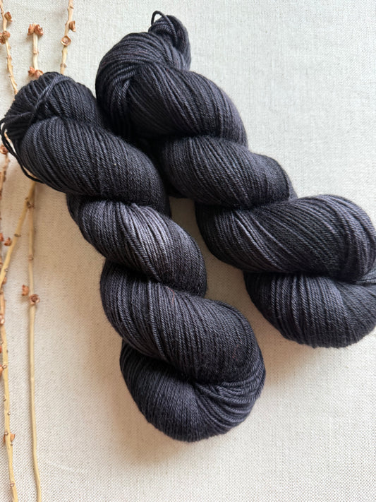 Coal 100g SW Merino Nylon Yarn