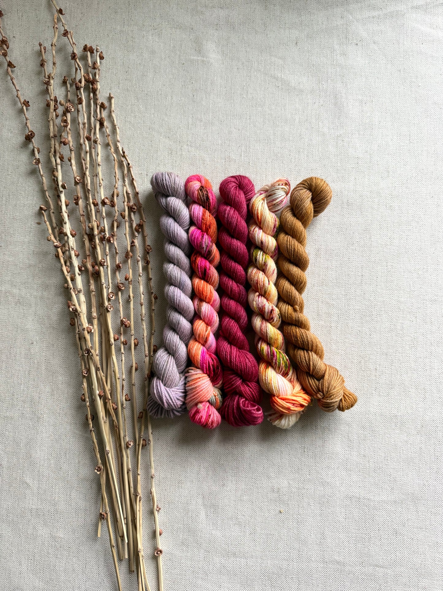 Garden Wedding - SW Merino Nylon Mini Skein Set
