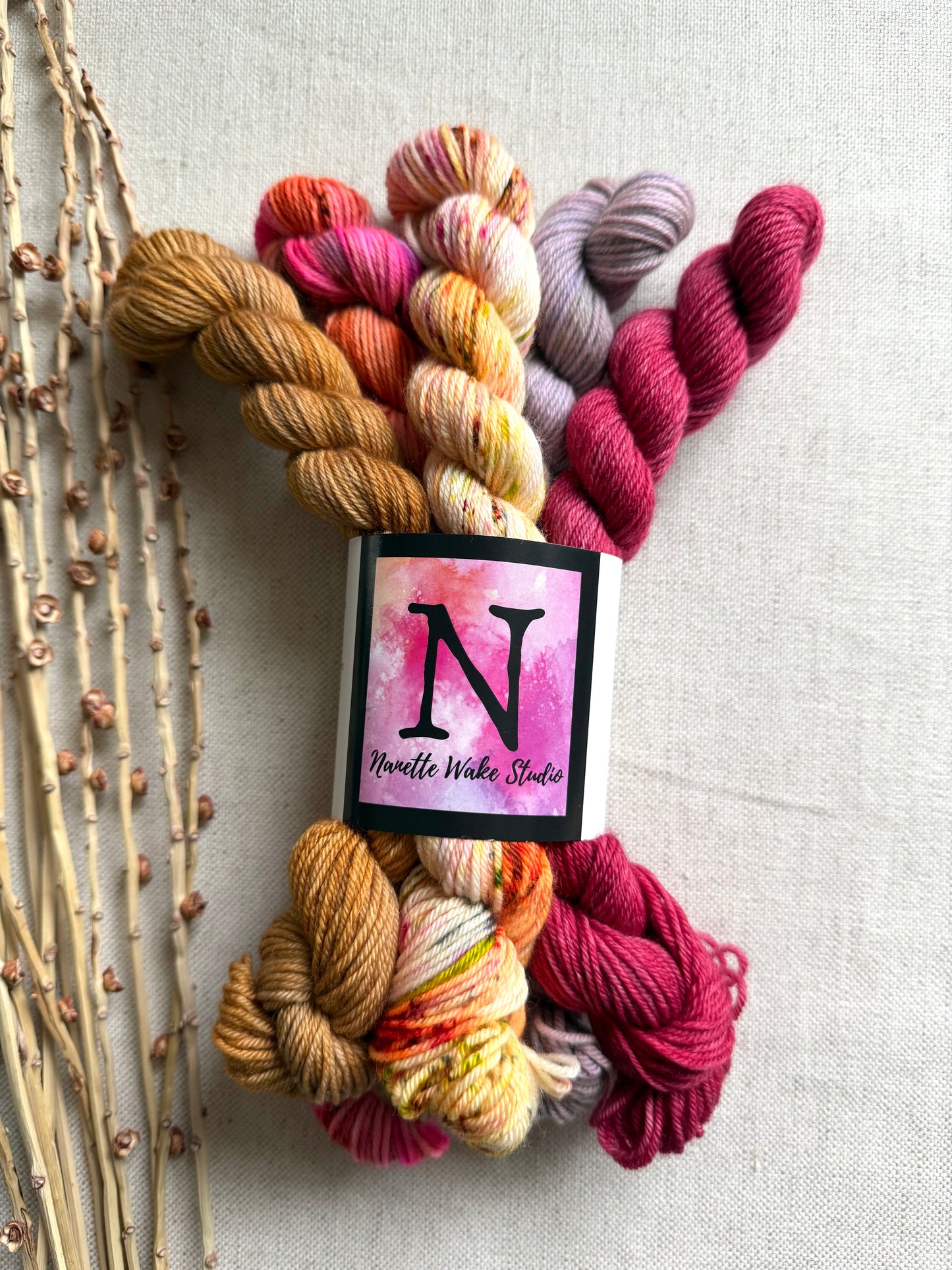 Garden Wedding - SW Merino Nylon Mini Skein Set